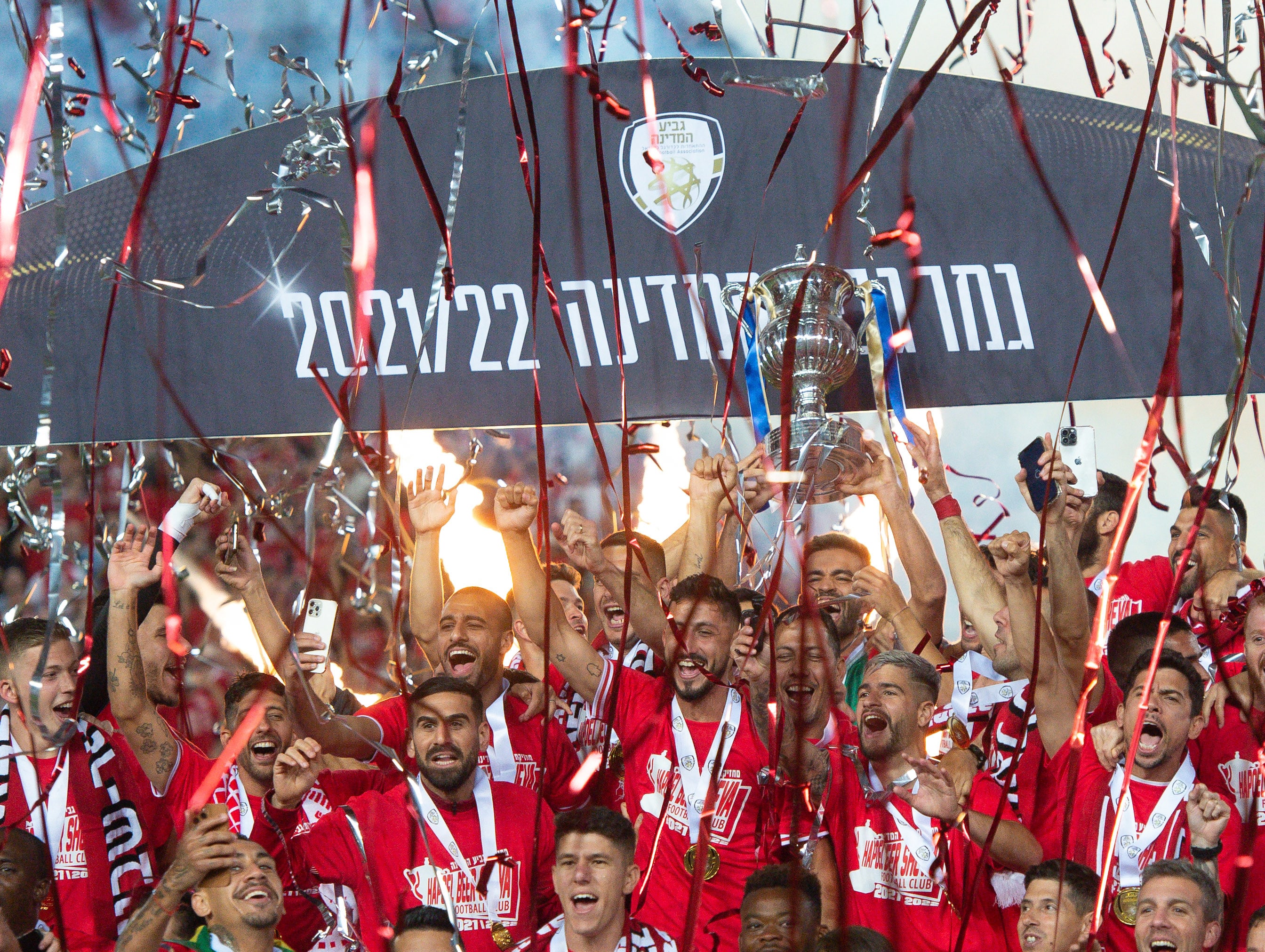 שחקני הפועל באר שבע, מחזיקת גביע המדינה 2021/22