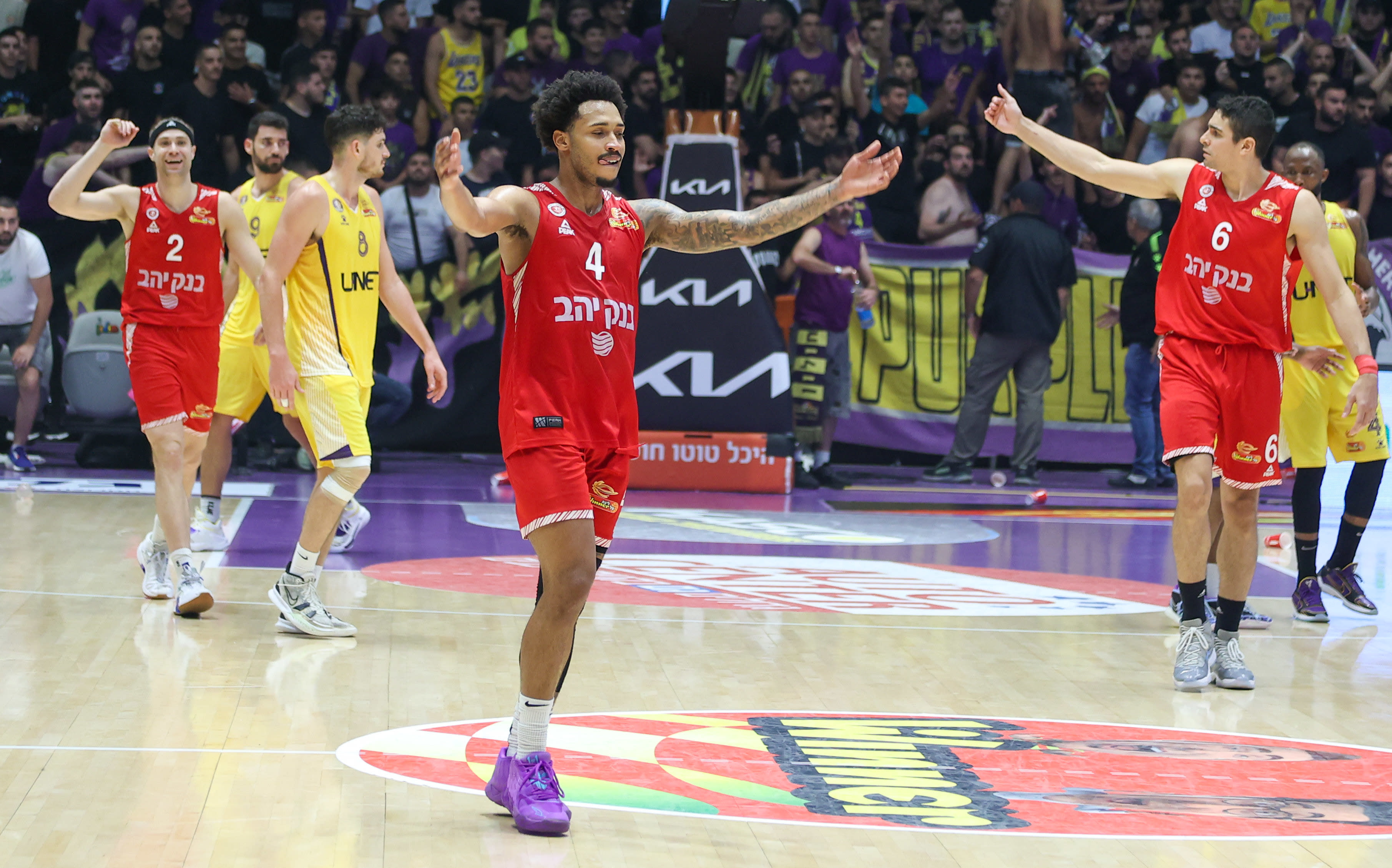 ג'יילן אדאמס שחקן הפועל ירושלים