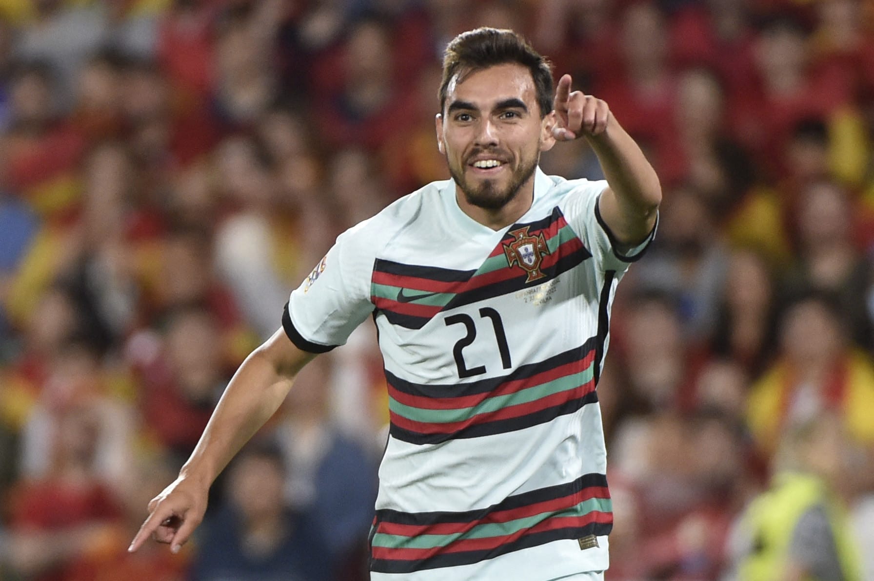 ריקרדו הורטה, שחקן נבחרת פורטוגל חוגג