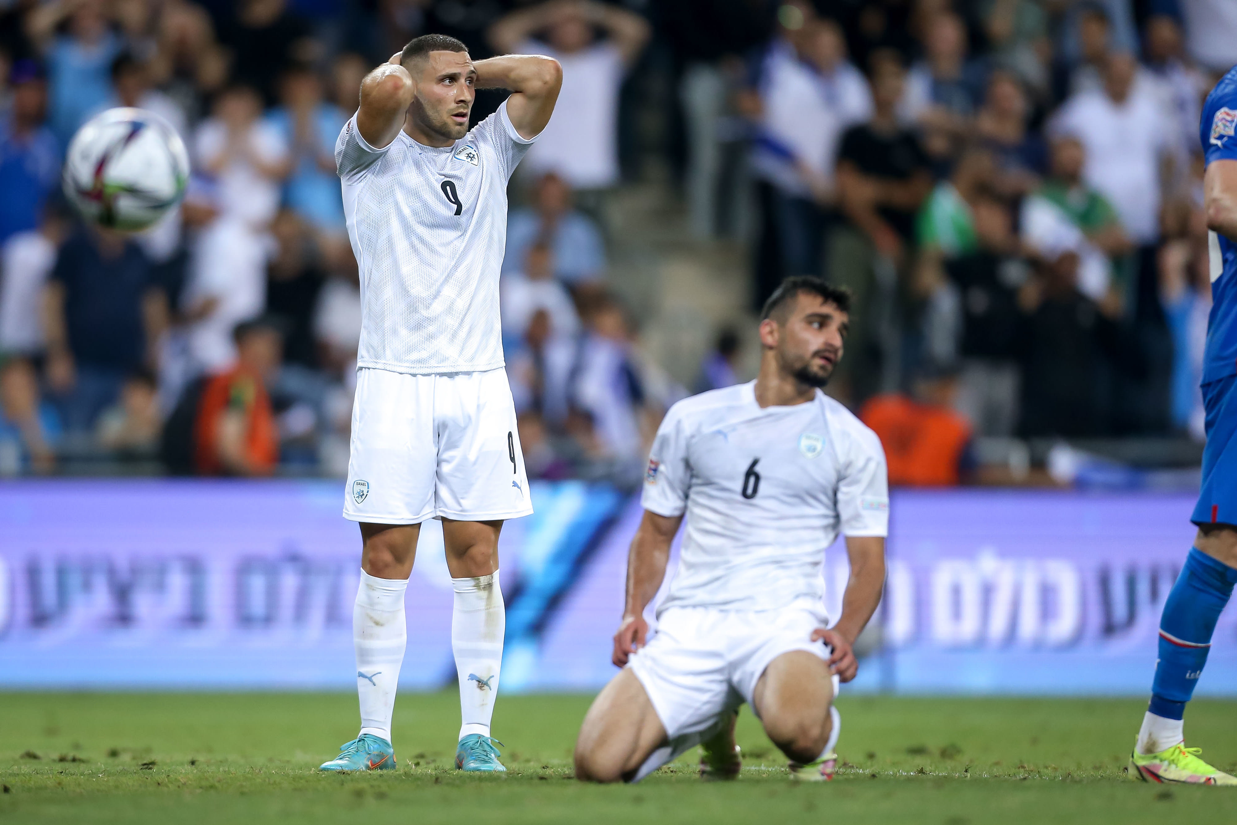 מחמוד ג'אבר, שון וייסמן שחקני נבחרת ישראל מאוכזבים