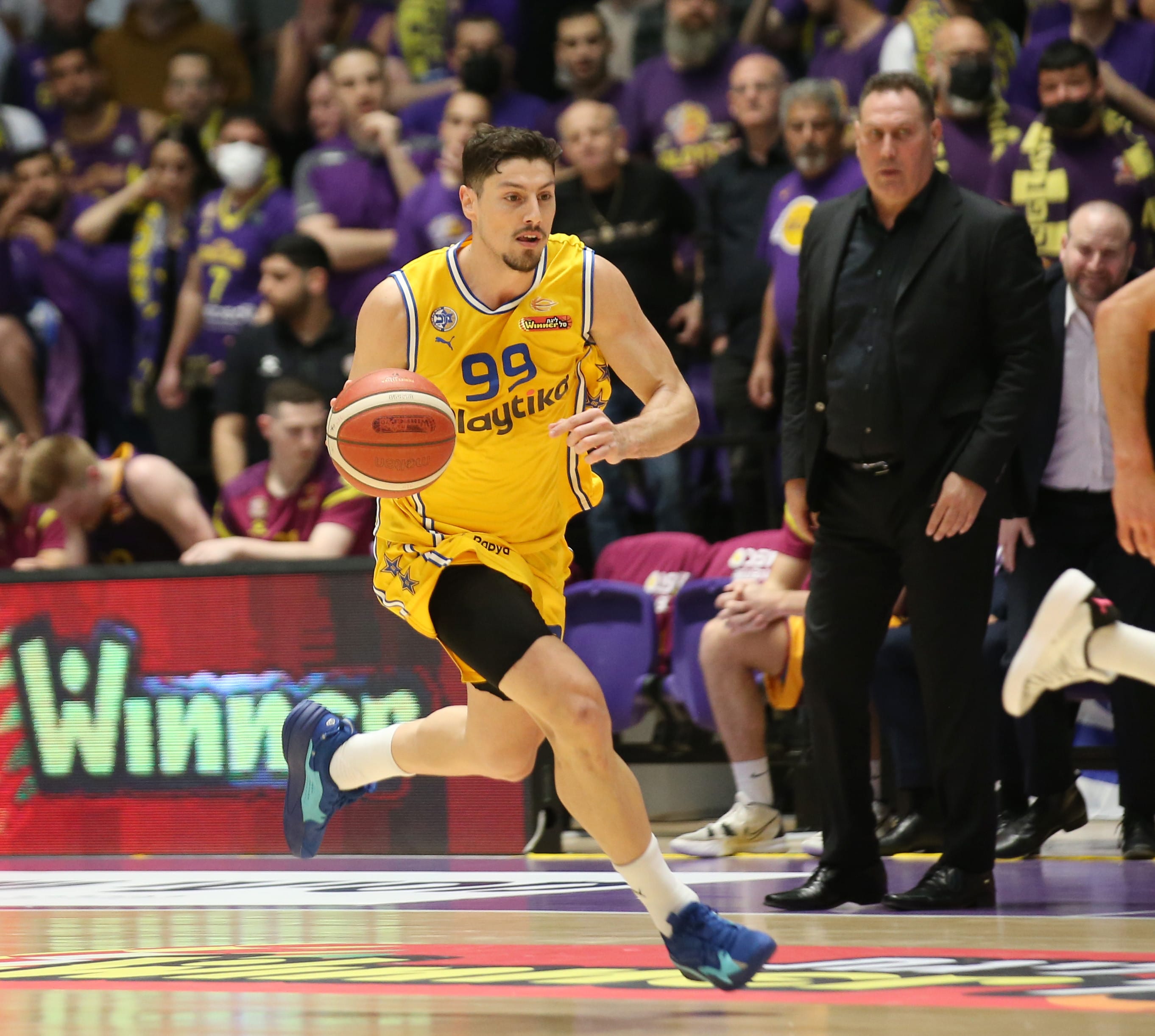 יפתח זיו, שחקן מכבי תל אביב