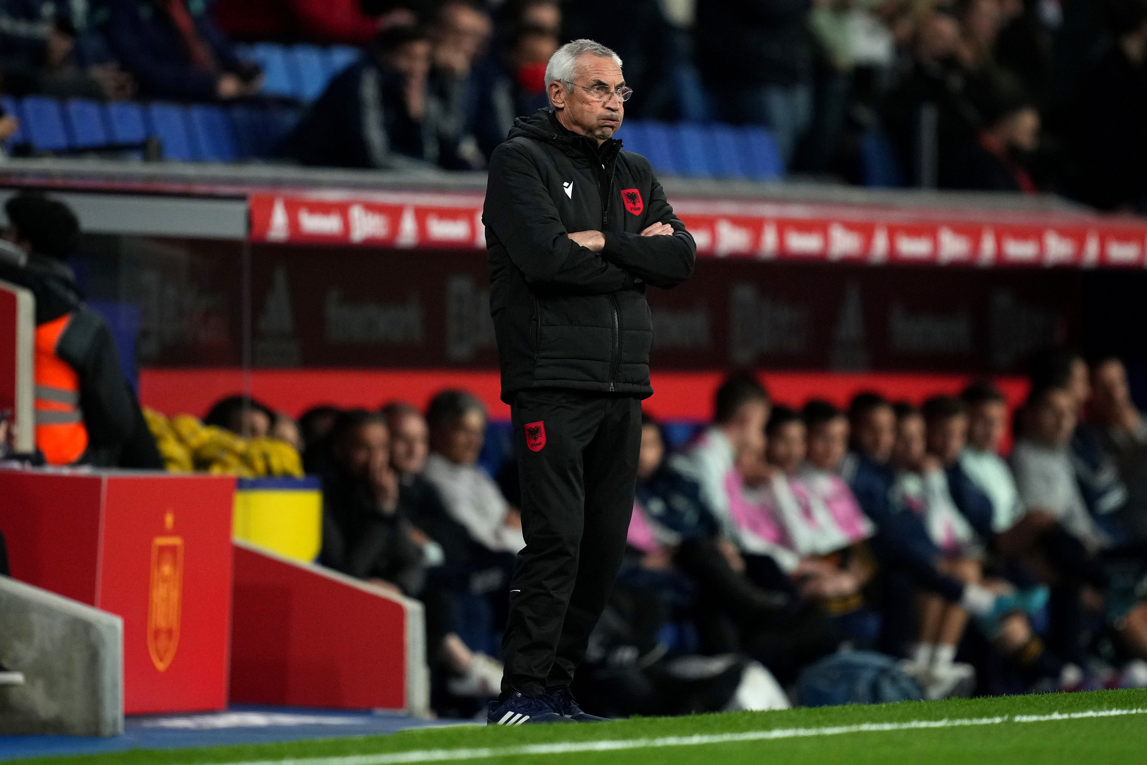 אדוארדו רייה, מאמן נבחרת אלבניה