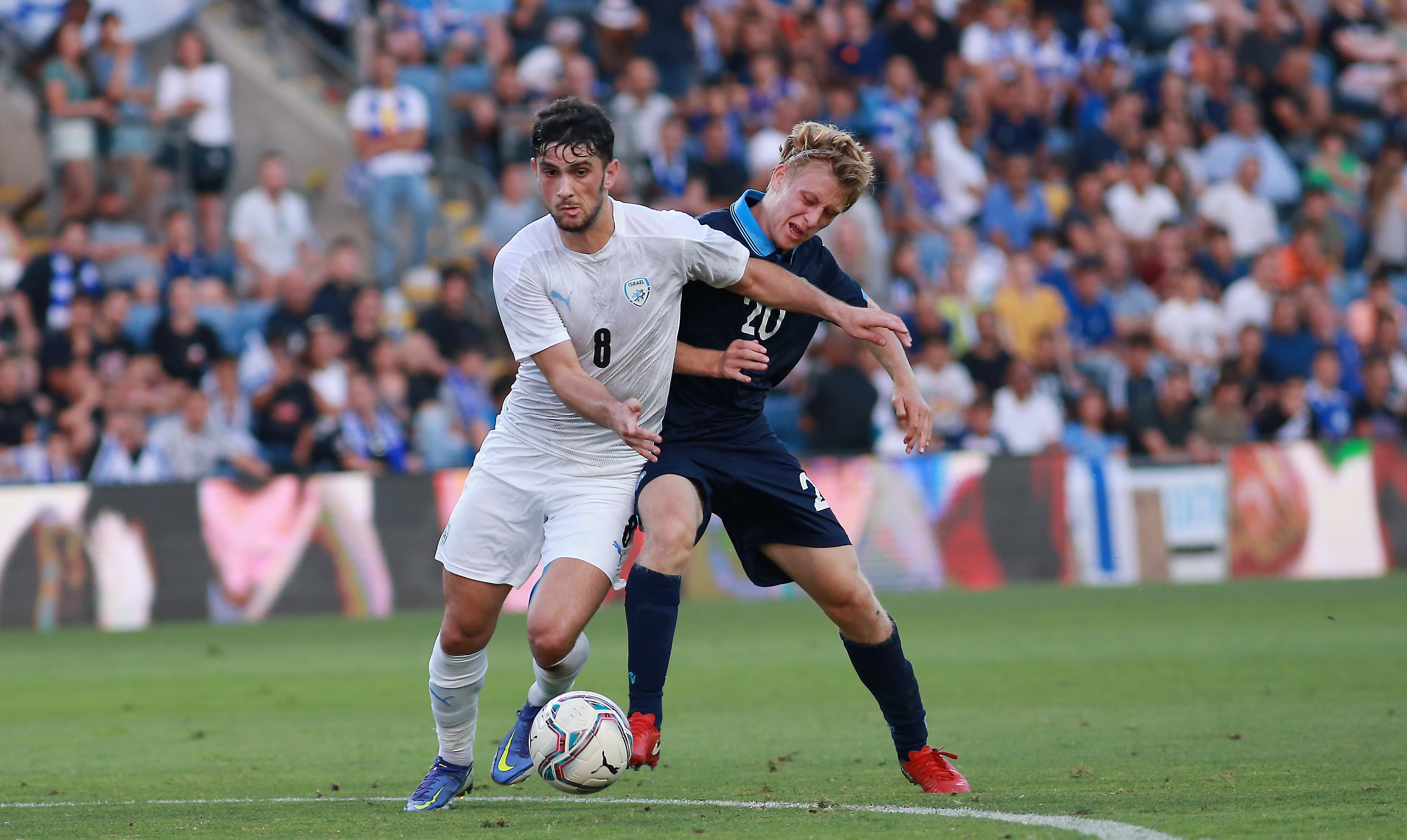 מוחמד כנעאן, שחקן נבחרת ישראל הצעירה