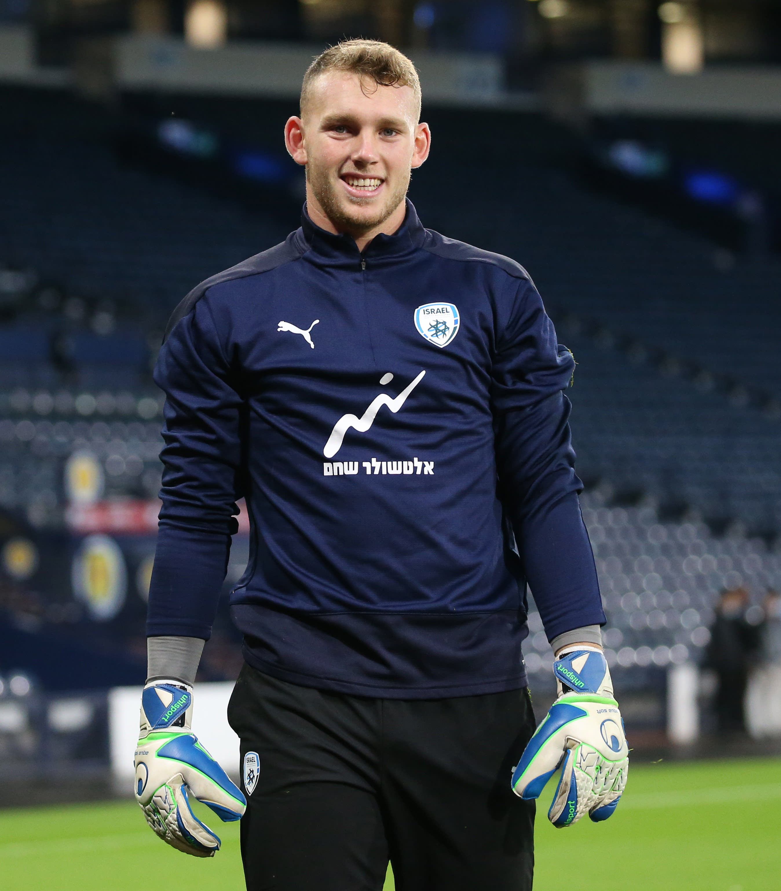 דניאל פרץ שוער נבחרת ישראל