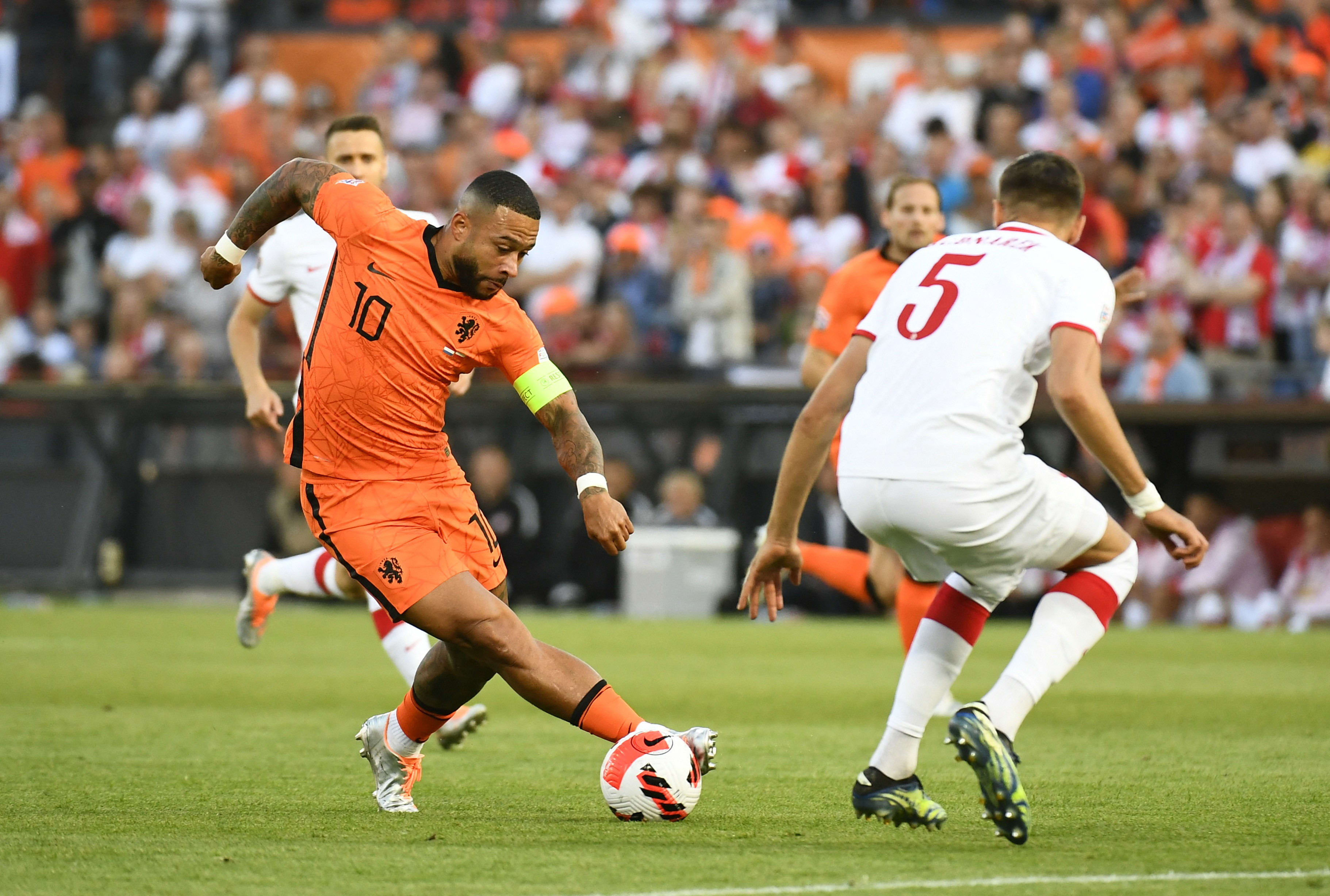 Memphis Depay player of the Dutch national team