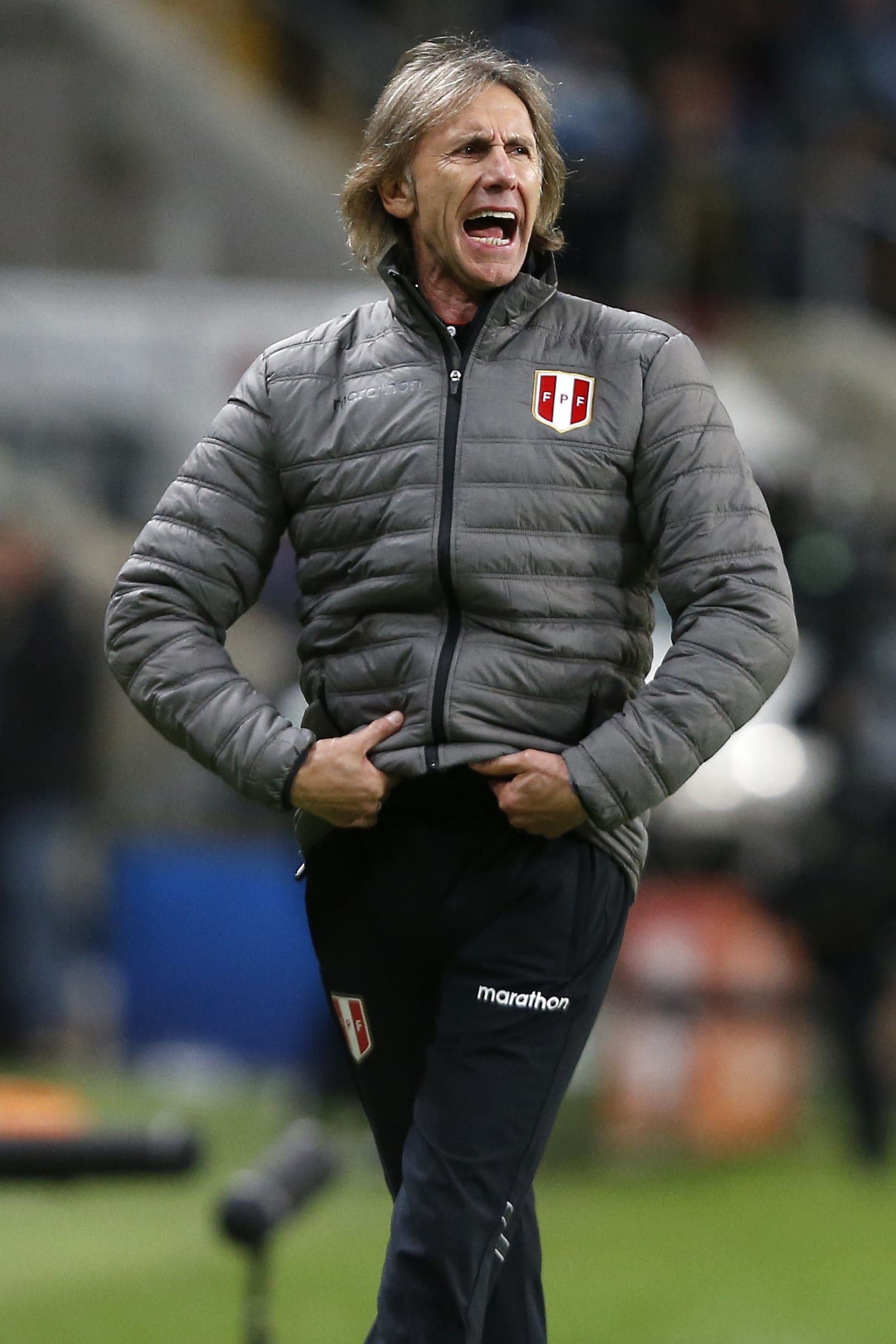 מאמן נבחרת פרו ריקרדו גארקה