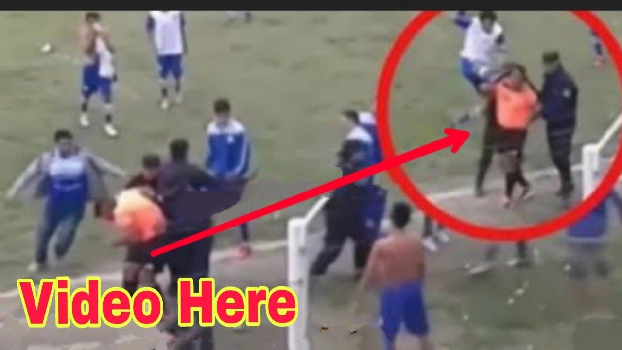 תקיפת שופט הכדורגל חוסה ארנולדו אמאיה