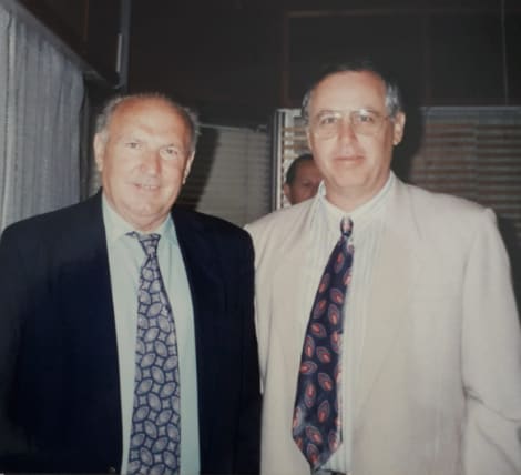 דני דבורין עם ננדור הידגקוטי