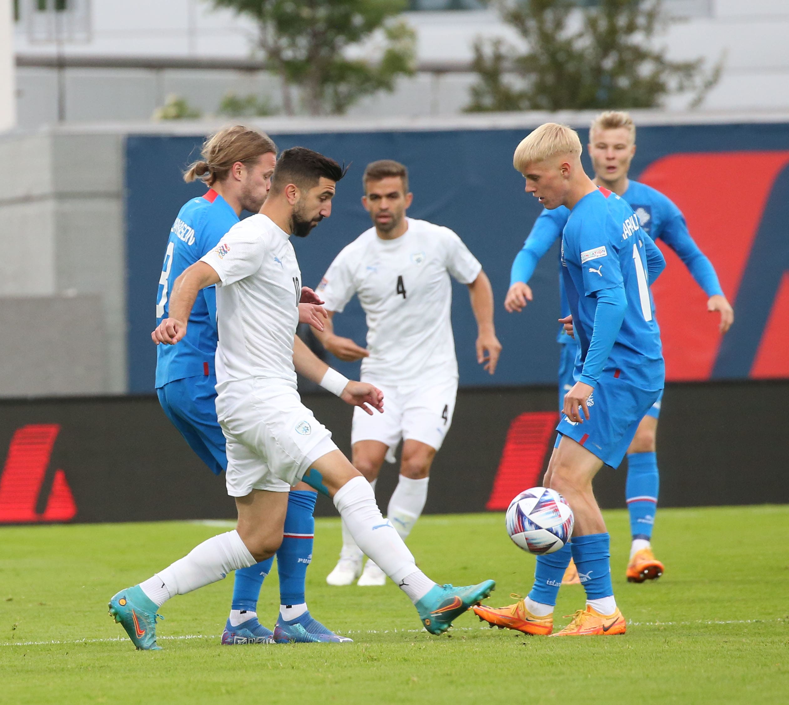 Mons Dabour player of the Israeli national team against Iceland