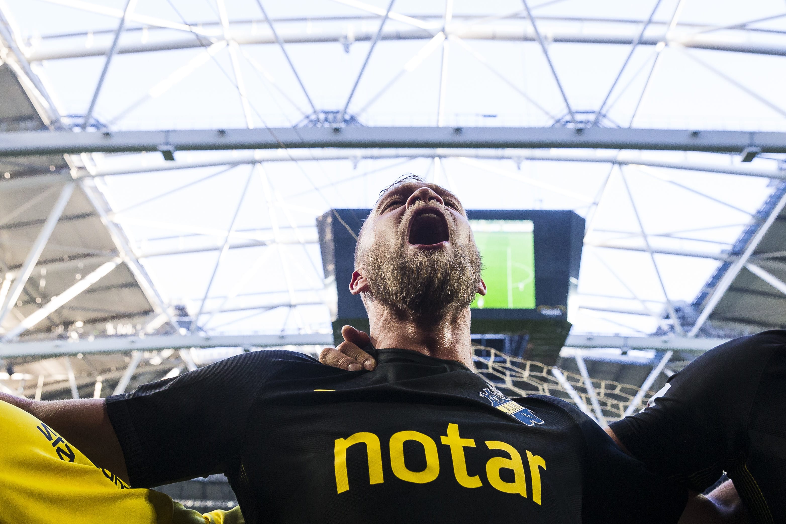 דניאל סונדגרן במדי א.י.ק שטוקהולם