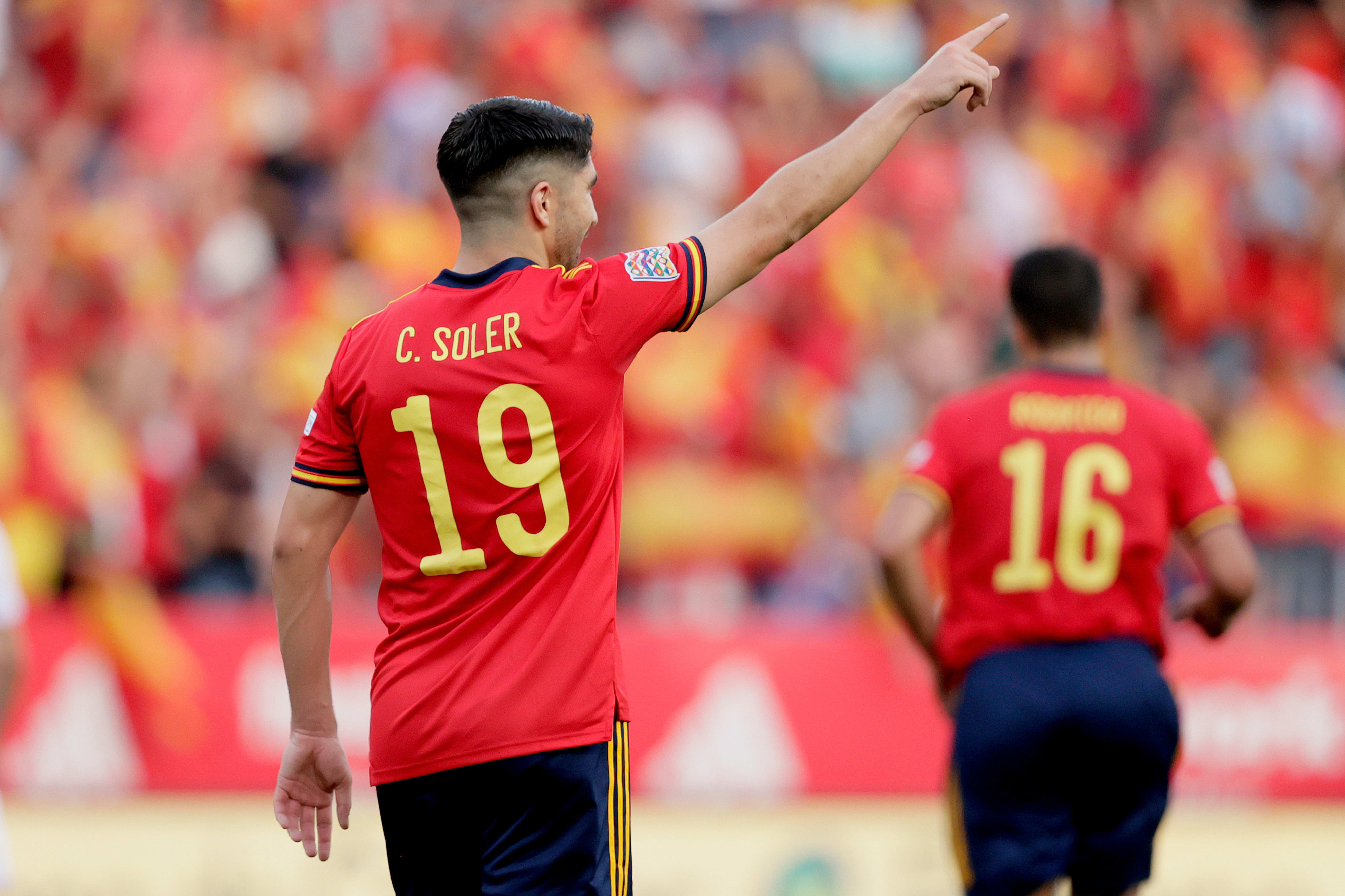 שחקן נבחרת ספרד קרלוס סולר