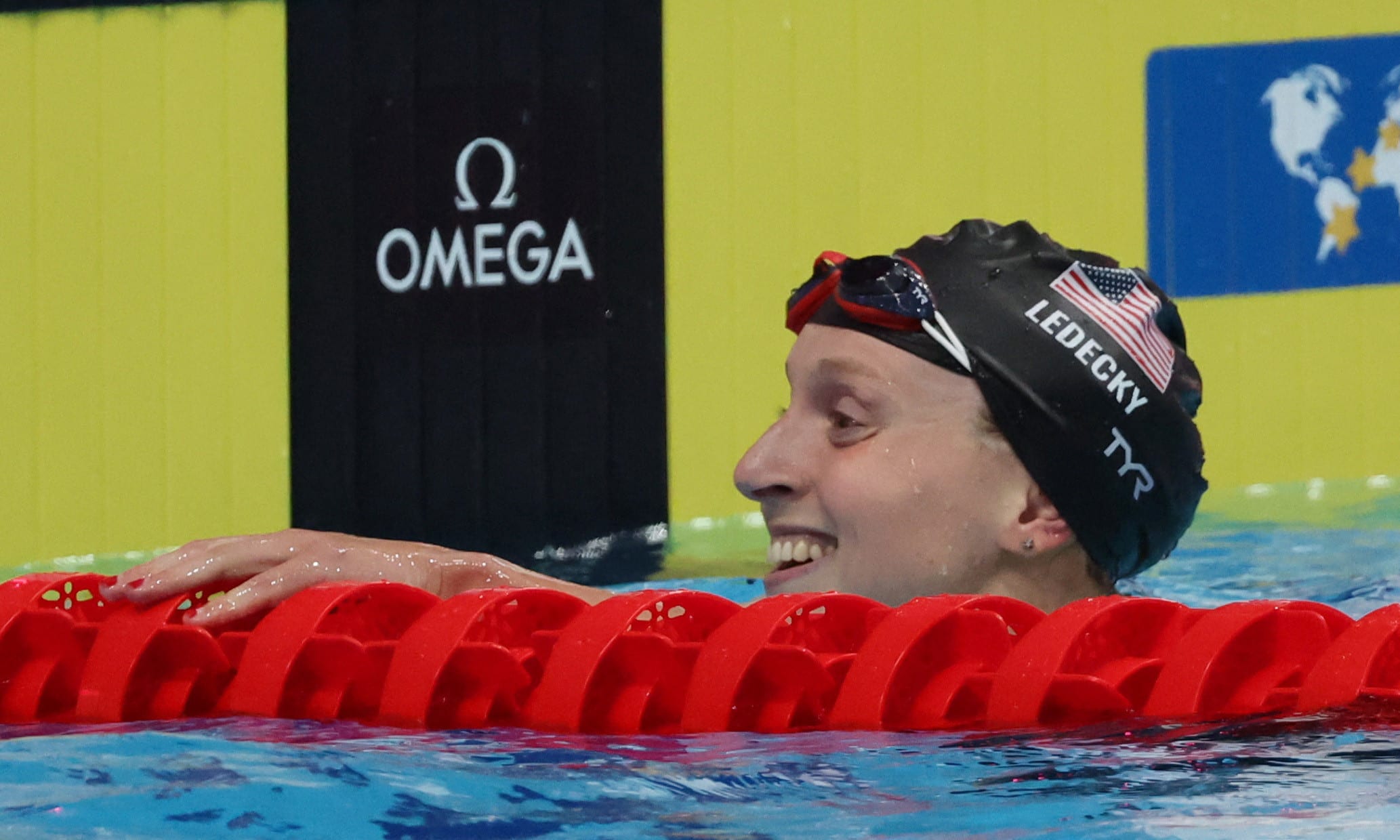 קייטי לדקי, שחיינית אמריקאית, אליפות העולם 2022