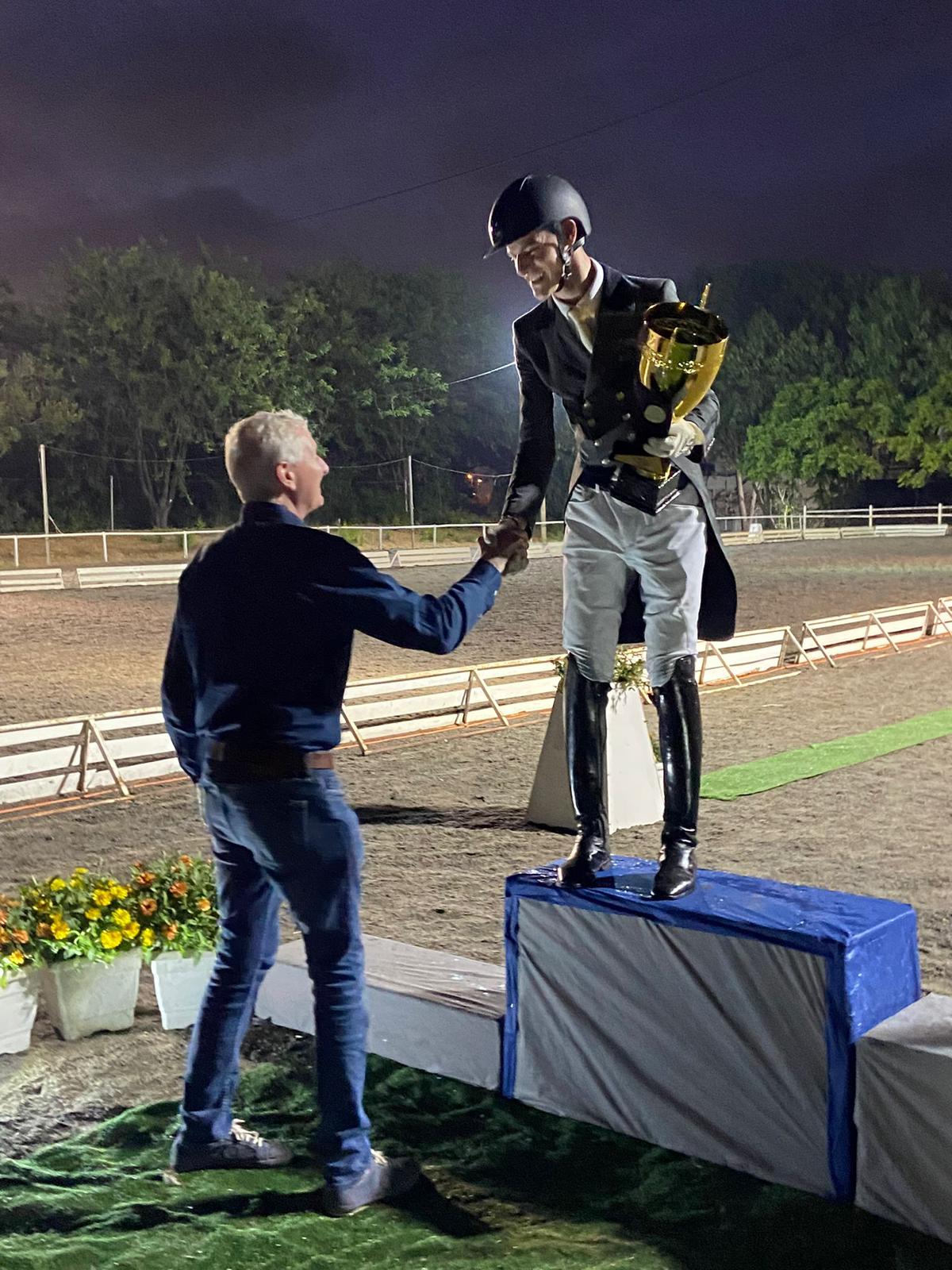 עמית קובוס, אלוף ישראל ברמת גראנד פרי ועו״ד כני לאלו, יו״ר ההתאחדות הלאומית לספורט הרכיבה