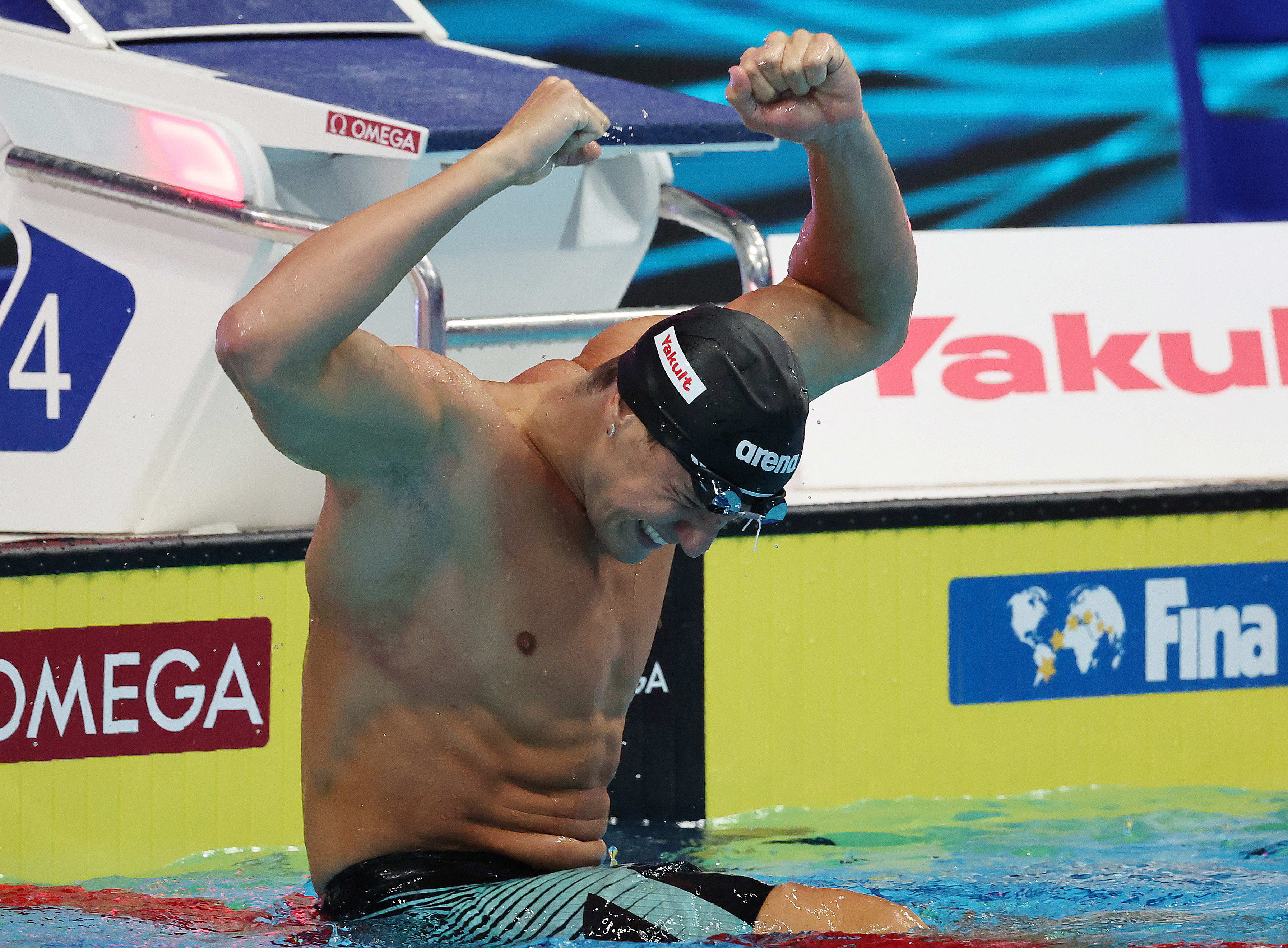 ניקולו מרטיננגי, שחיין איטלקי, אליפות העולם 2022