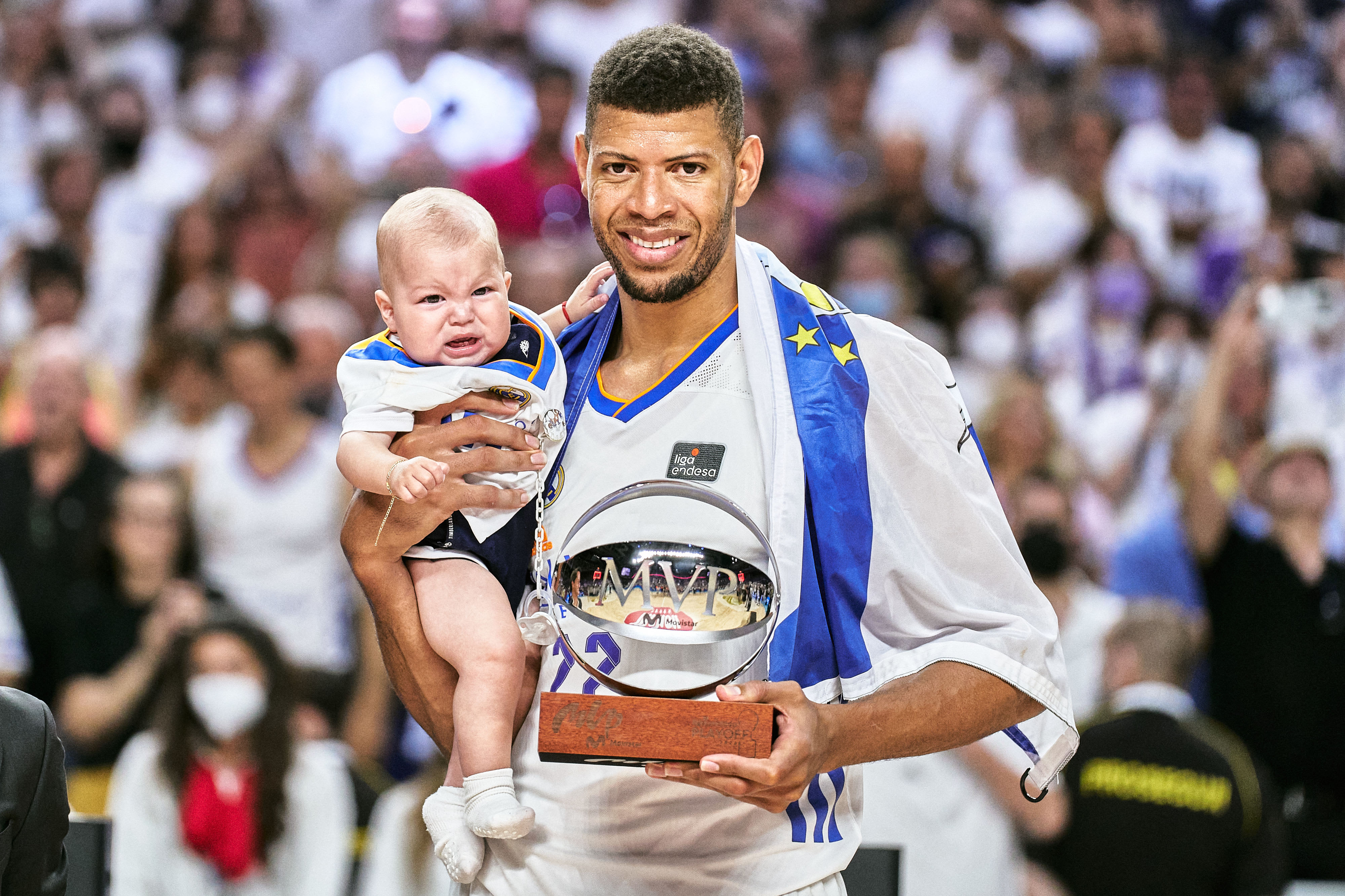 שחקן ריאל מדריד וולטר טבארס, המצטיין בסדרת גמר הפלייאוף בספרד