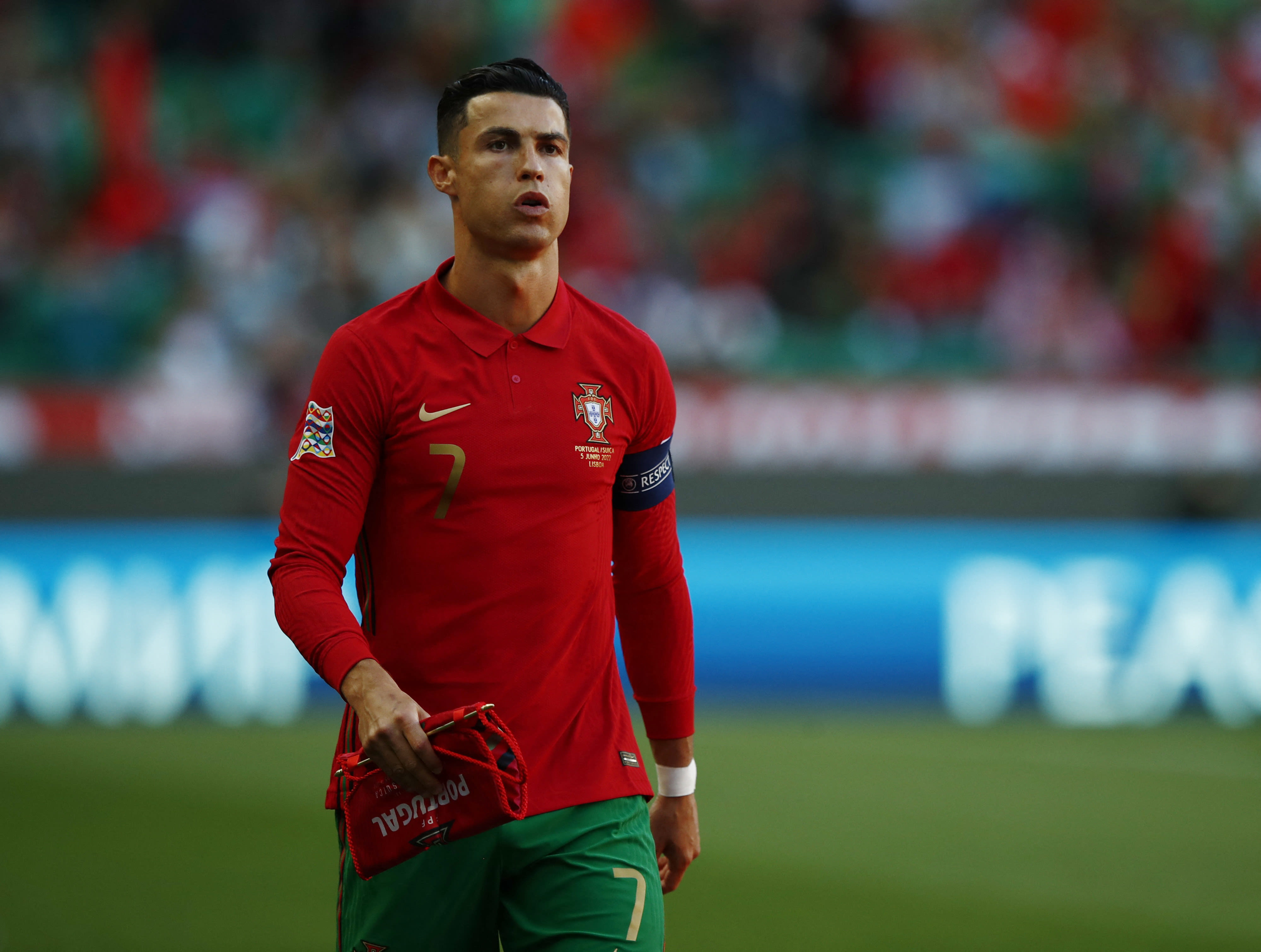 כריסטיאנו רונאלדו שחקן נבחרת פורטוגל