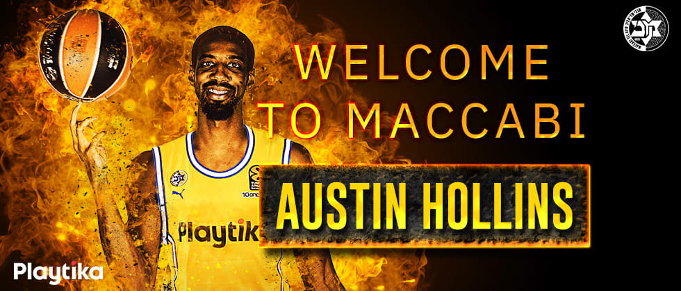 אוסטין הולינס שחקן מכבי תל אביב