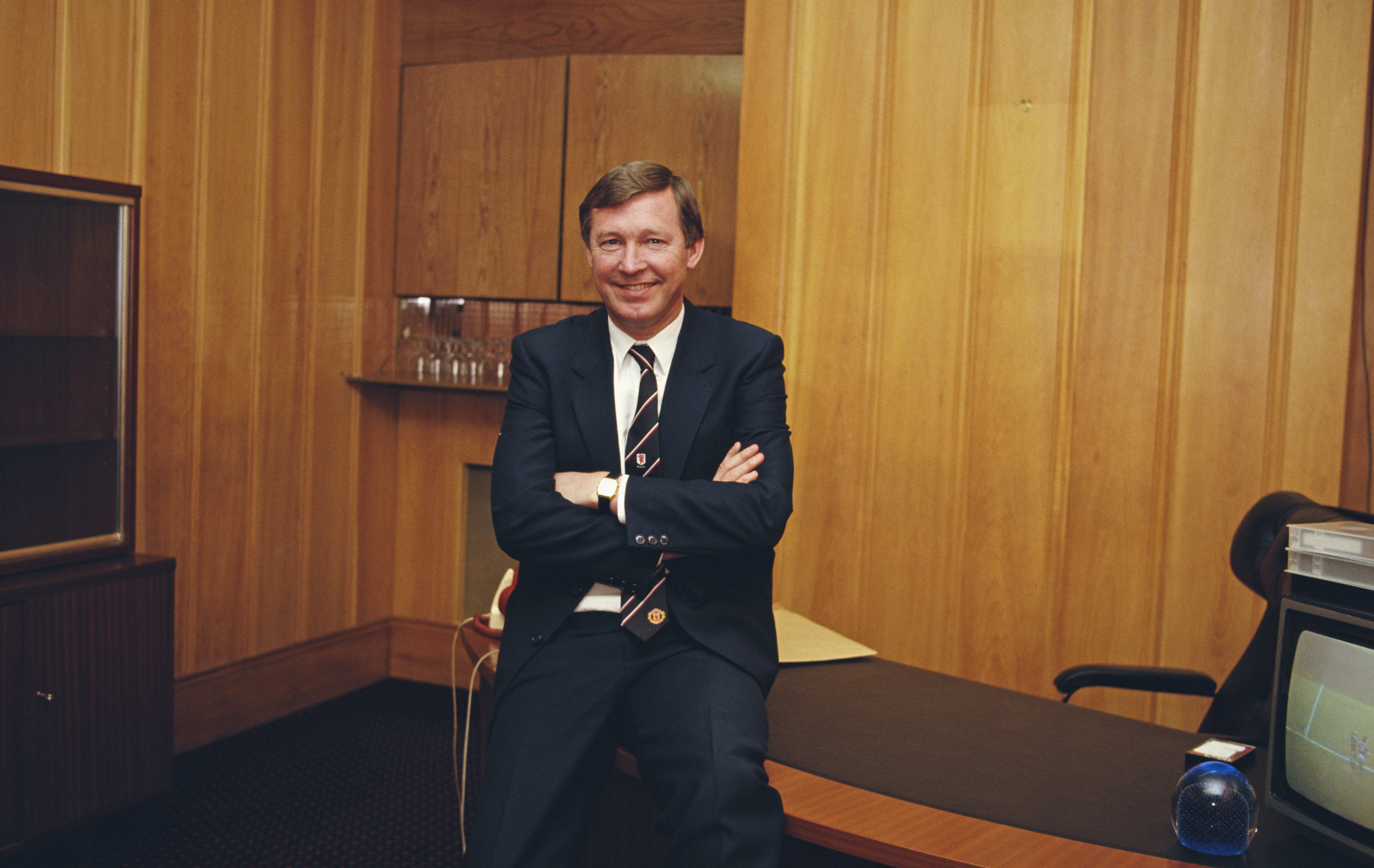 אלכס פרגוסון ב-1986