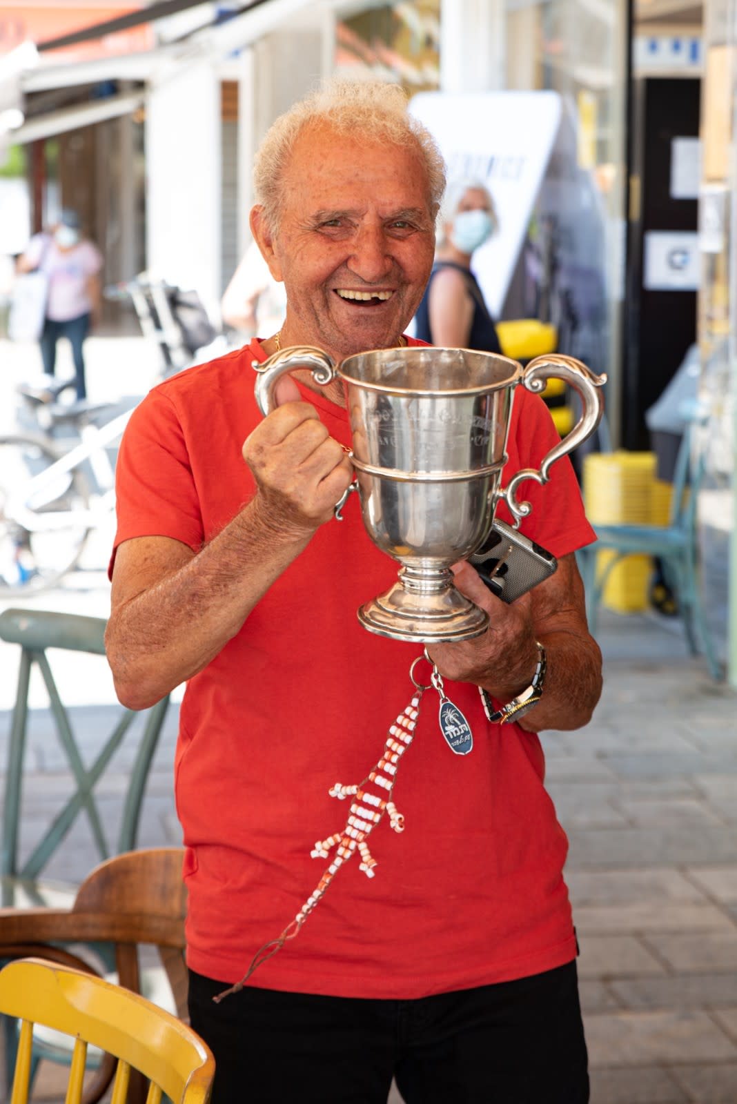 ג'ורג' בורבה, שחקן עבר של הפועל תל אביב
