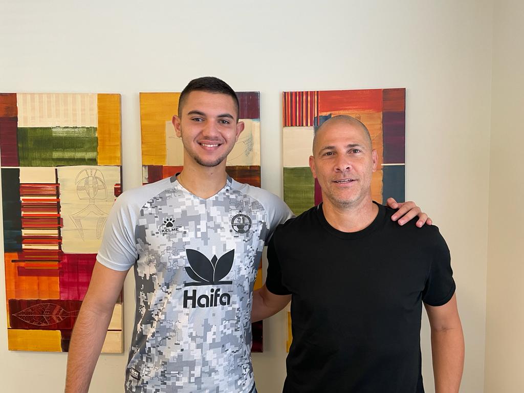 שוער הפועל באר שבע עמית משיח עם סוכנו אבי נמני