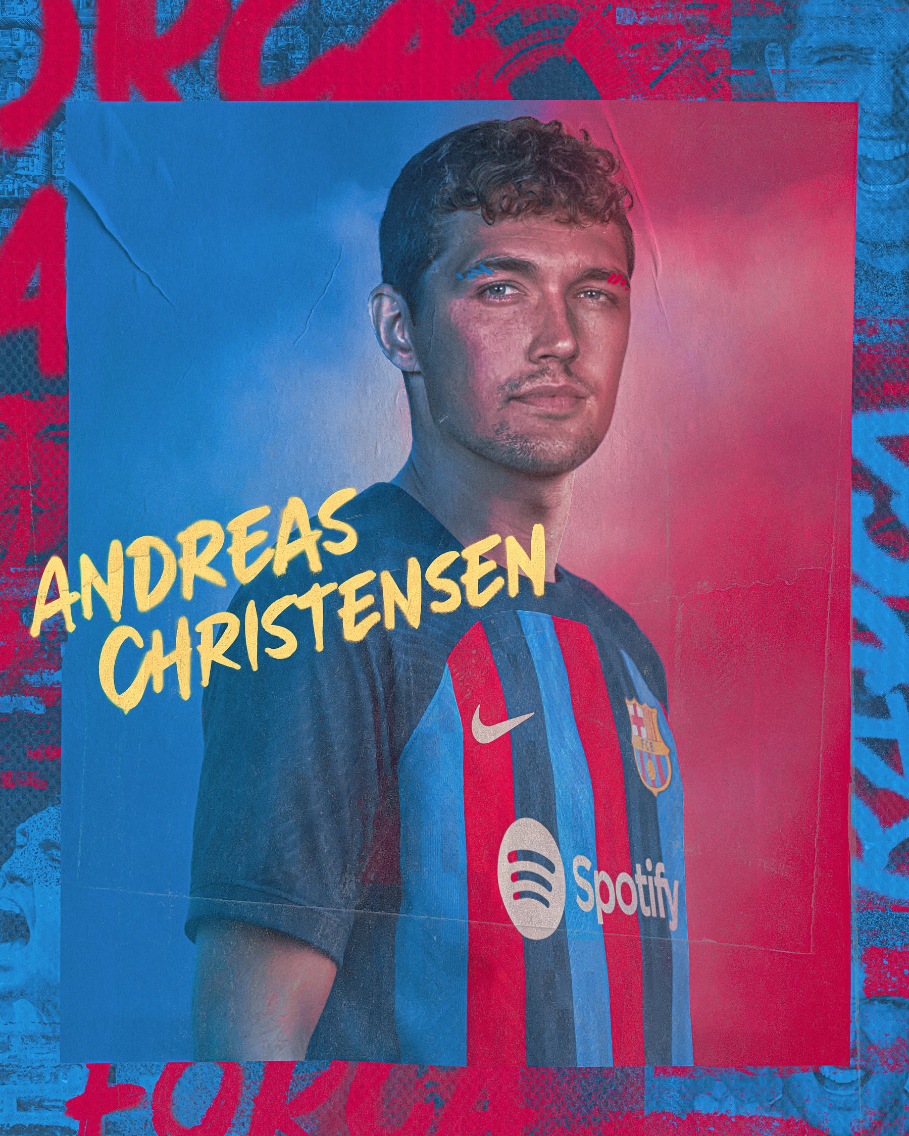 אנדראס כריסטנסן מוצג כשחקן ברצלונה