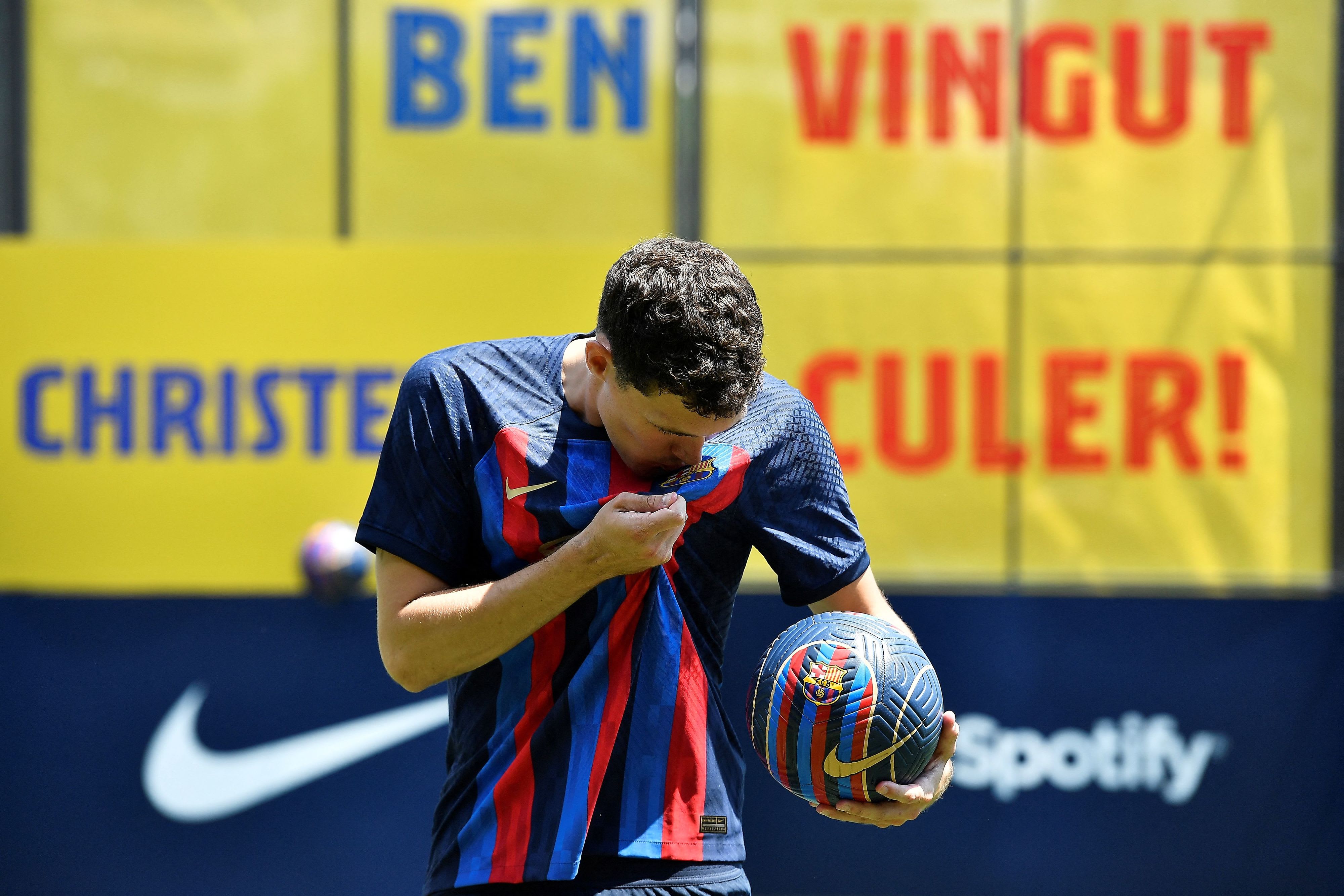 אנדראס כריסטנסן, בלם ברצלונה