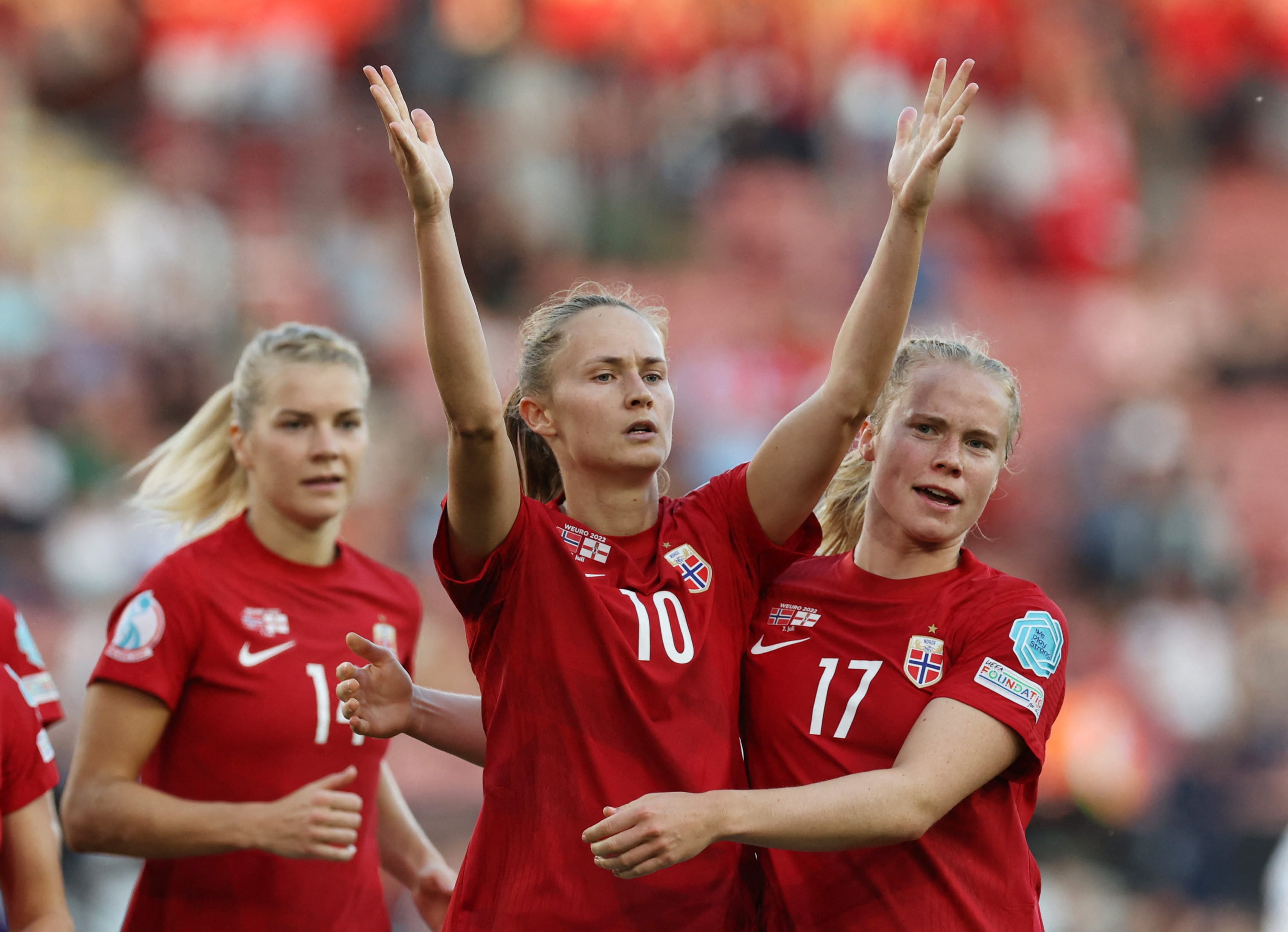 שחקנית נבחרת נורבגיה, קרוליין גרהאם האנסן