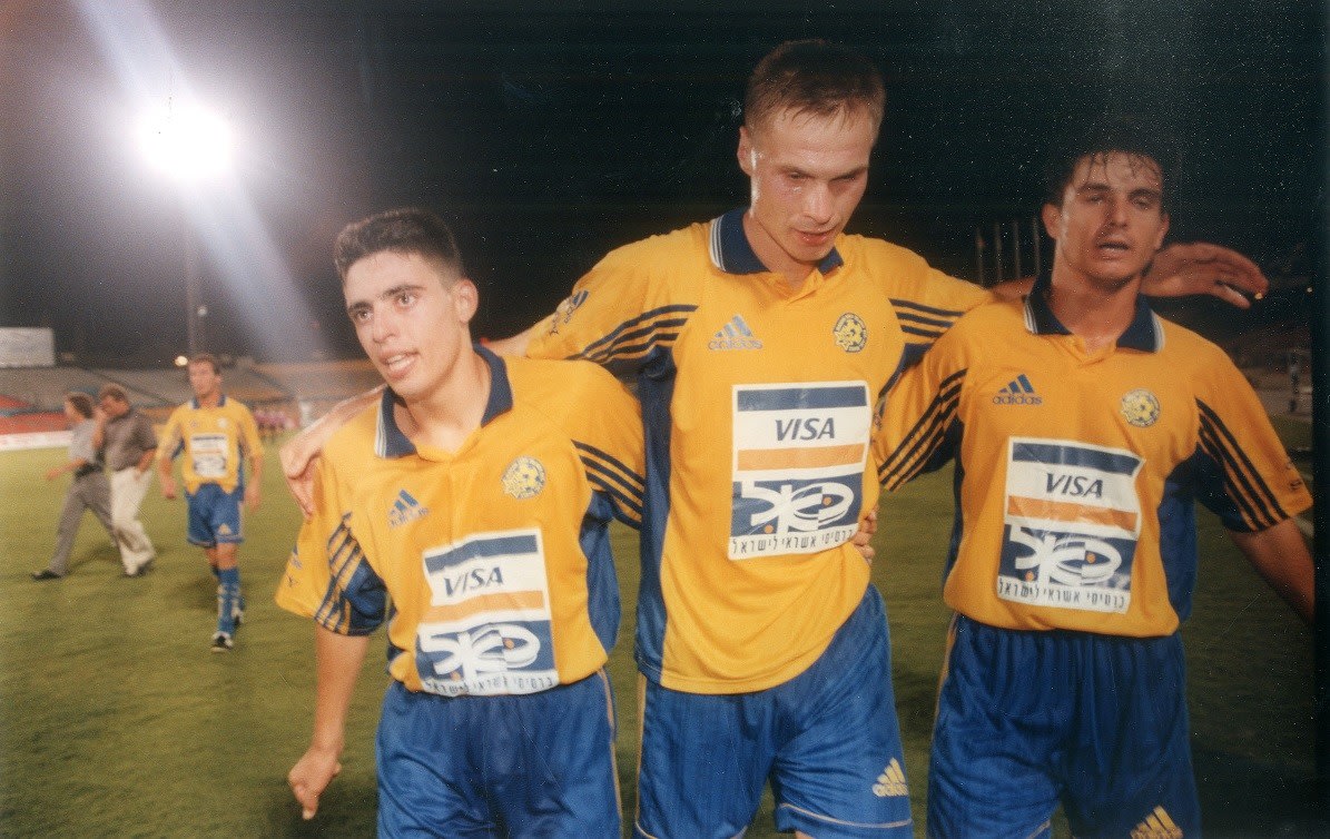 אנדז'יי קוביקה עם דדי בן דיין, דוד רביבו