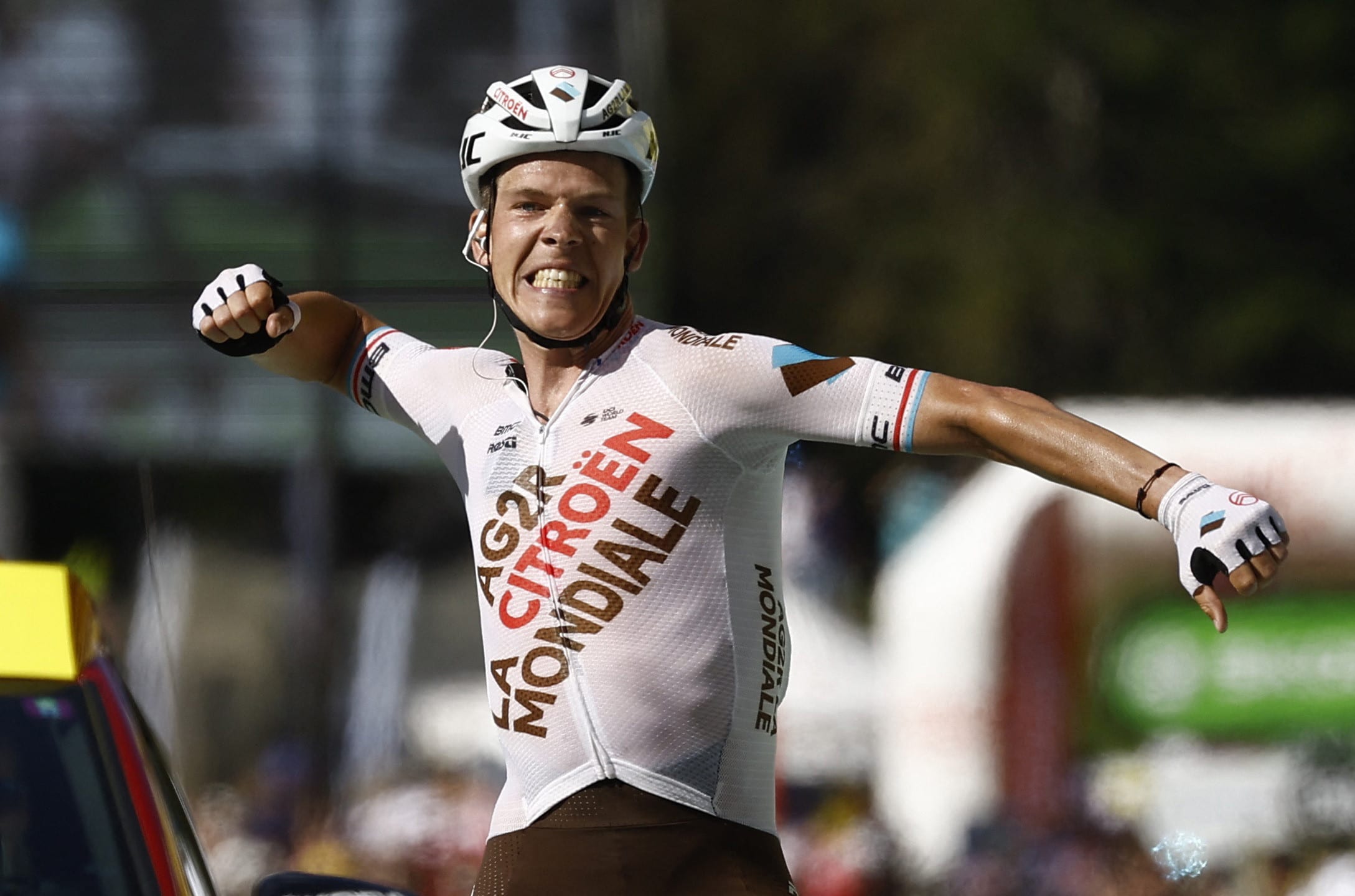 בוב יונגלס רוכב אופניים לוקסמבורגי