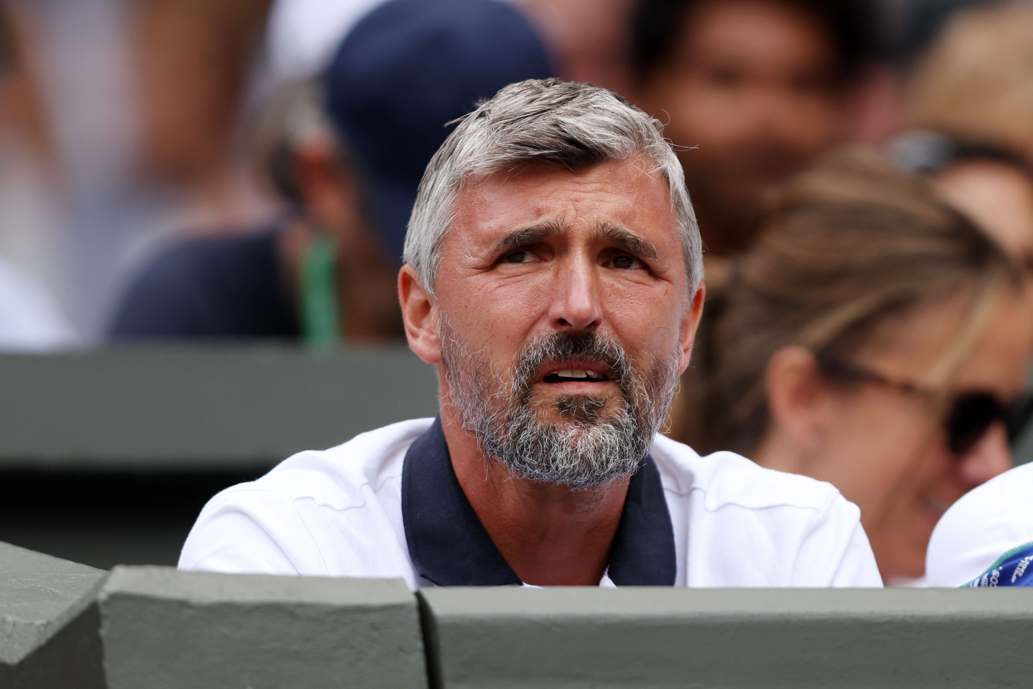 גוראן איבניסביץ' טניסאי עבר ומאמנו של נובאק דג'וקוביץ'