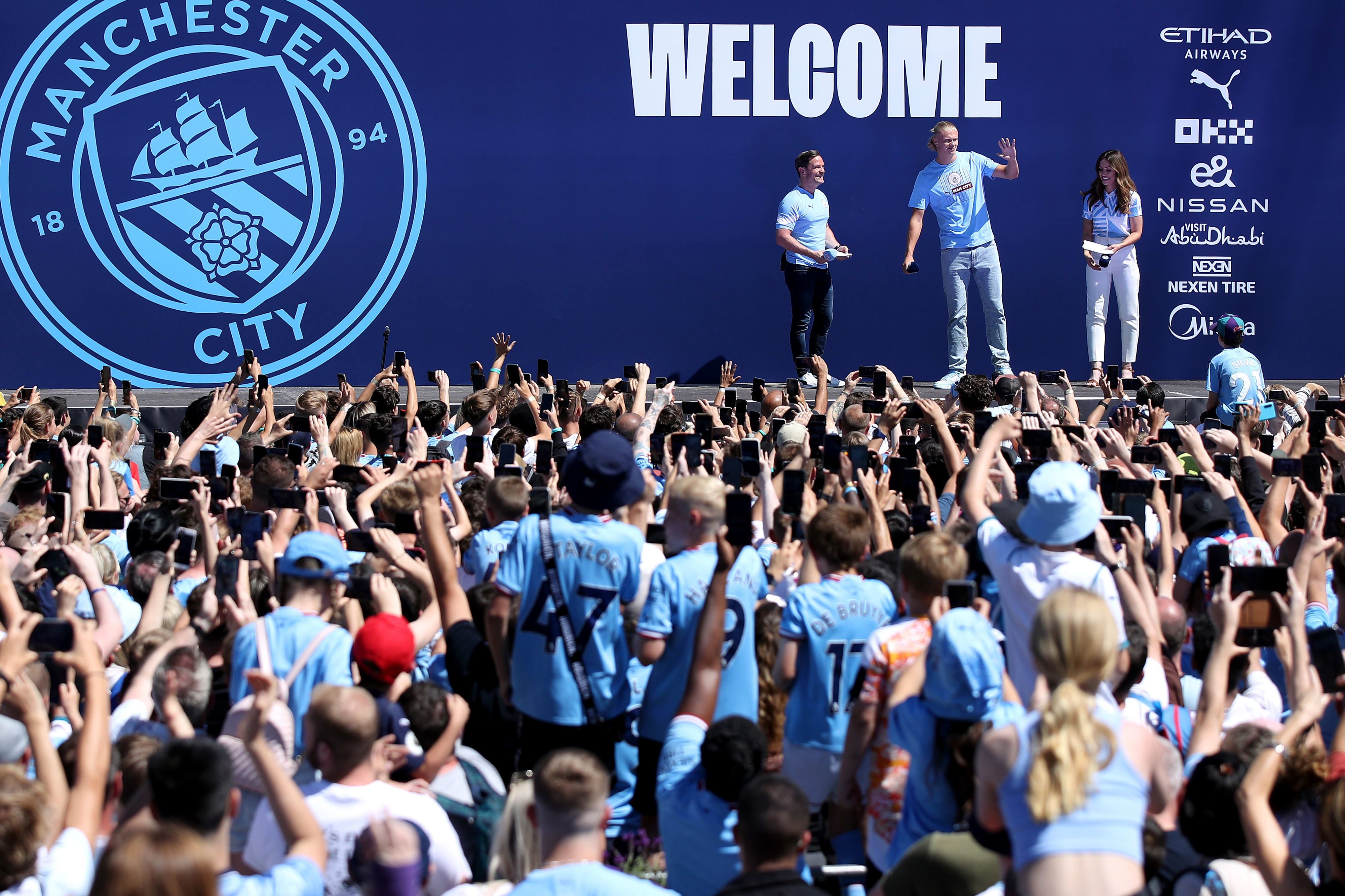 ארלינג הולאנד, חלוץ מנצ'סטר סיטי