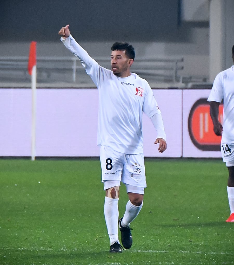 סבסטיאן ולאסקס שחקן בני סכנין חוגג שער