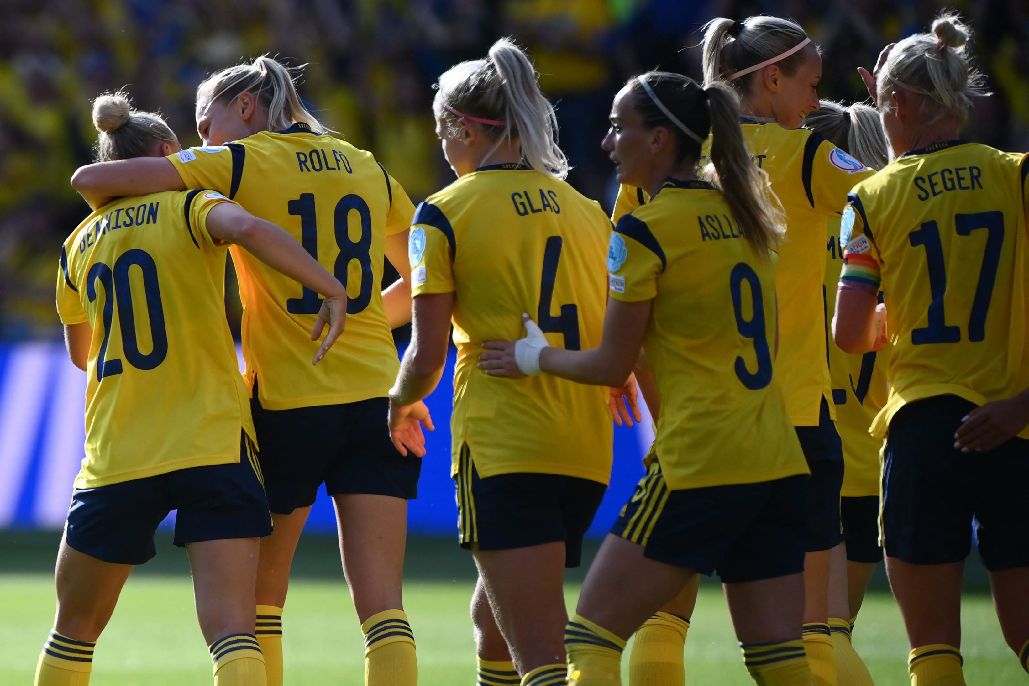 שחקניות נבחרת שבדיה