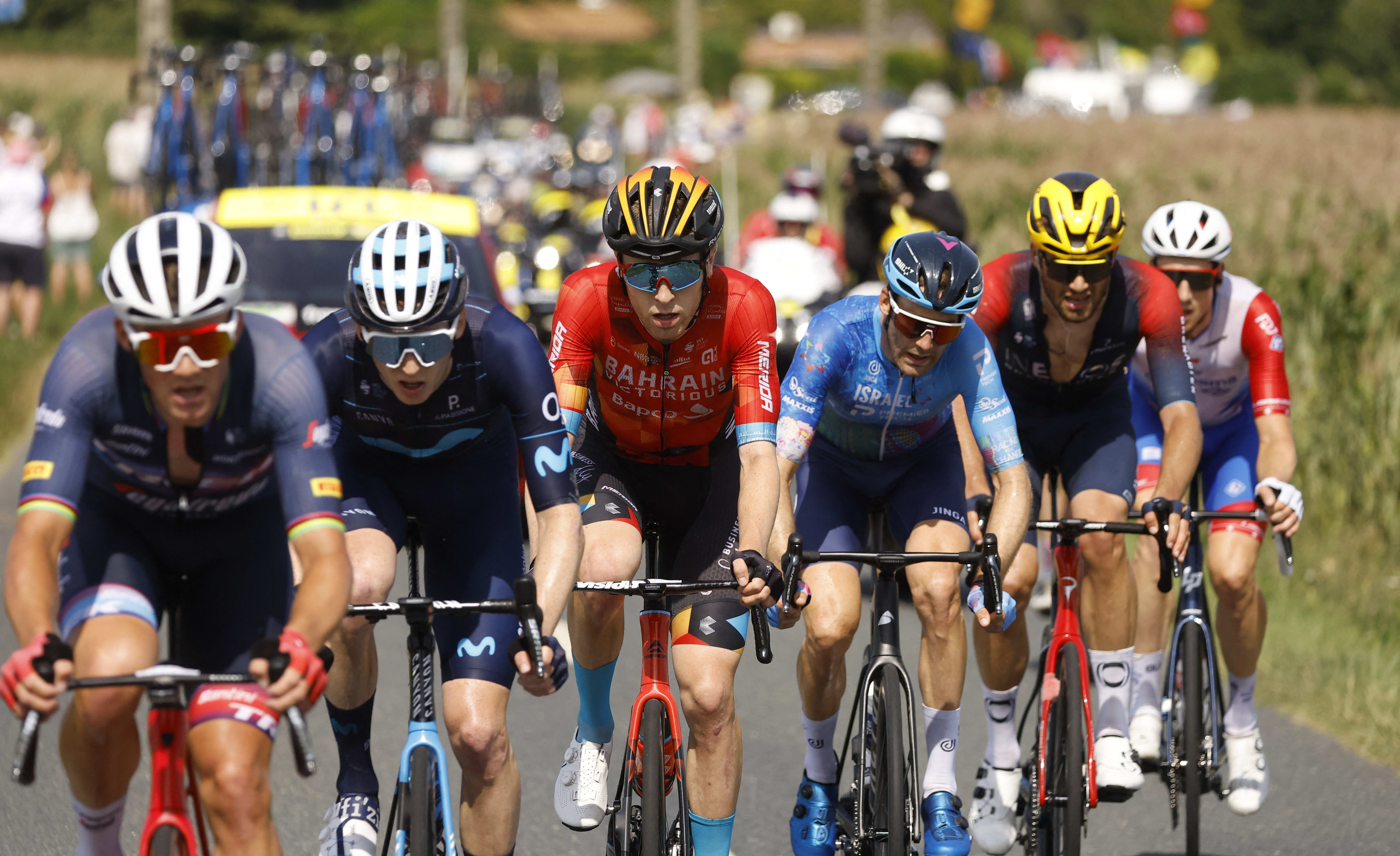 הוגו הולה רוכב אופניים קנדי של קבוצת ישראל פרמייר טק