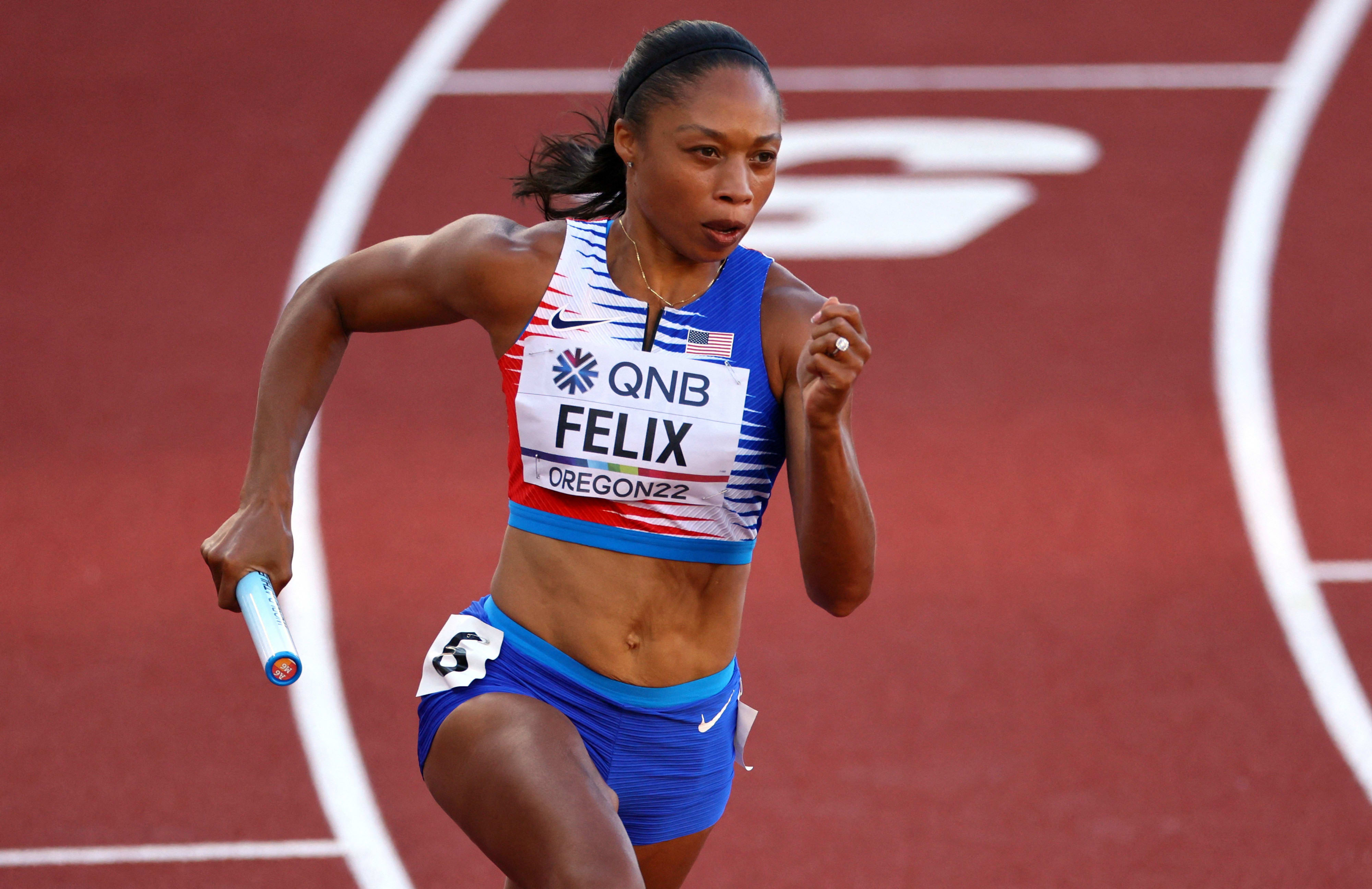 אליסון פליקס, אצנית אמריקאית