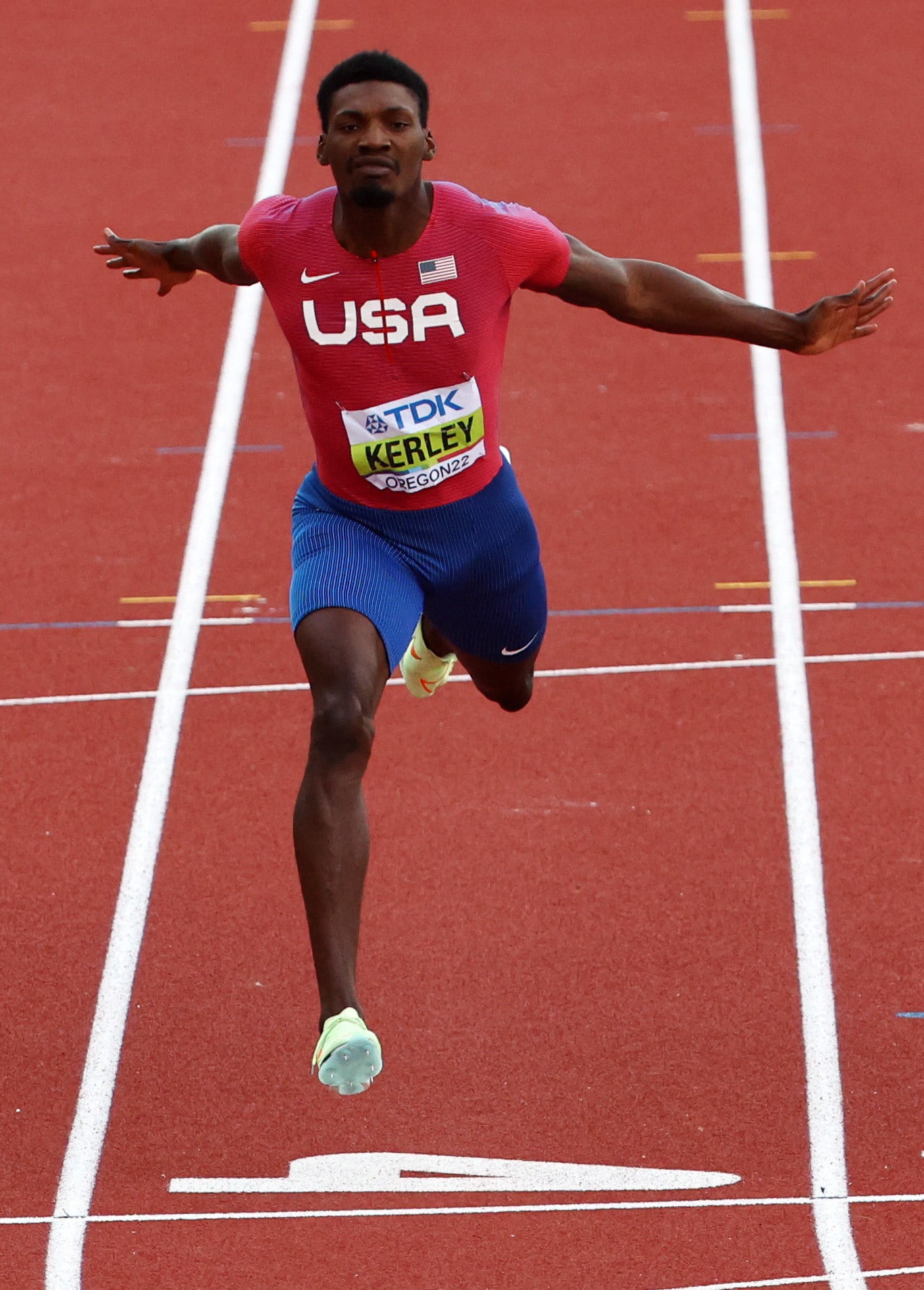 פרד קרלי, הזוכה בגמר ה-100 מטר באליפות העולם
