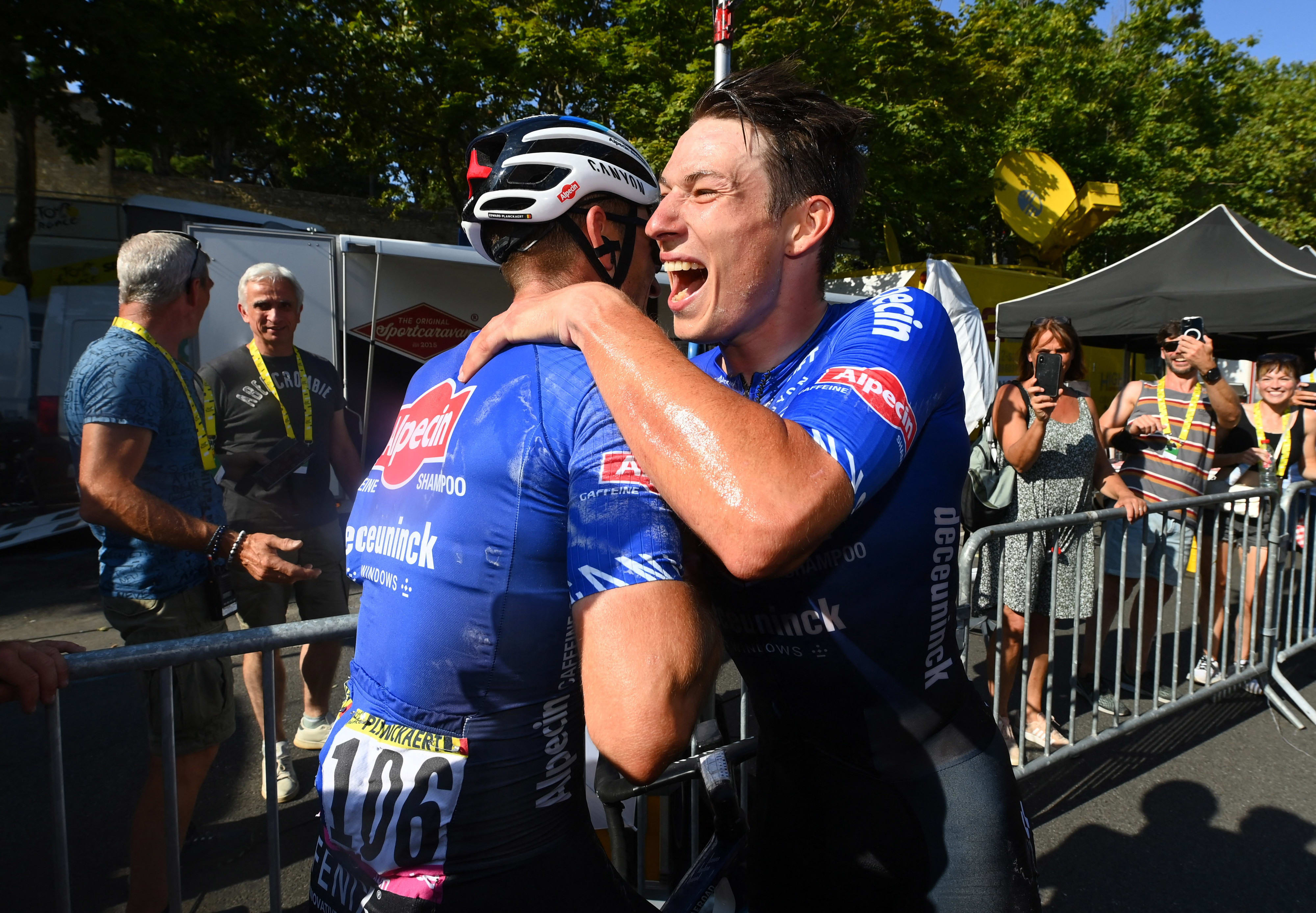 יספר פיליפסן רוכב אופניים בלגי