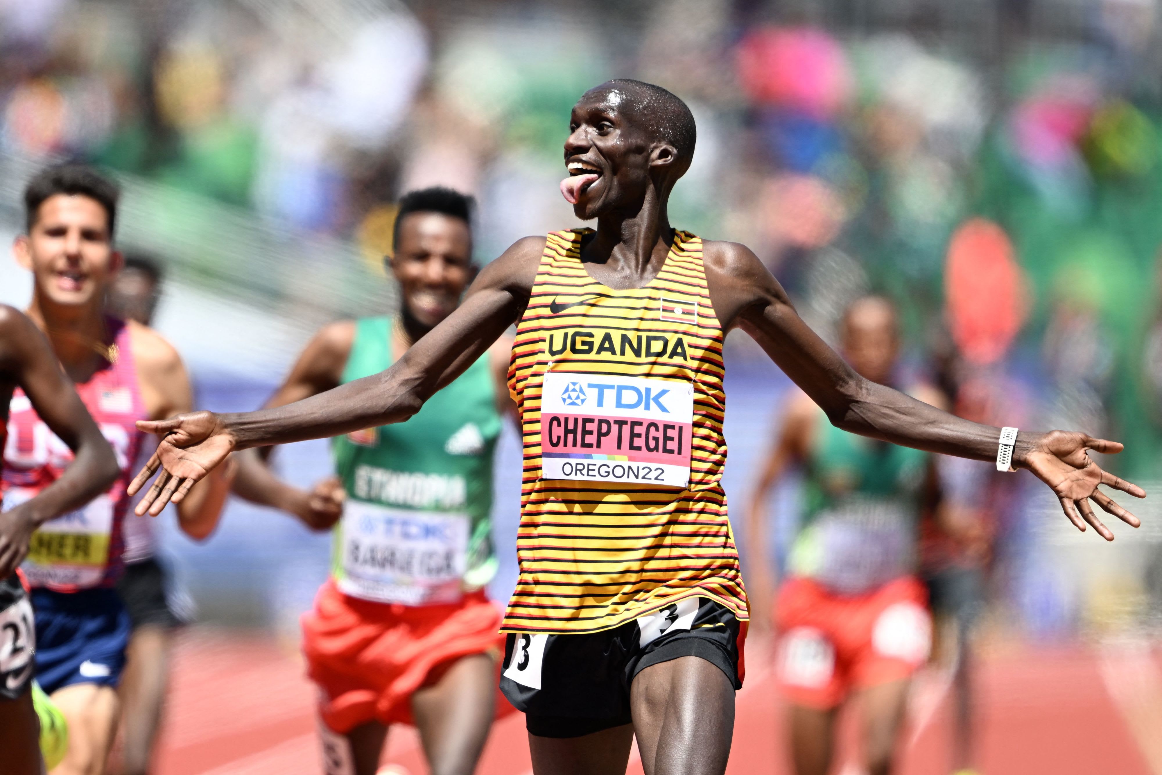הרץ האוגנדי ג'ושוע צ'פטגיי, אלוף העולם בריצת 10,000 מטרים
