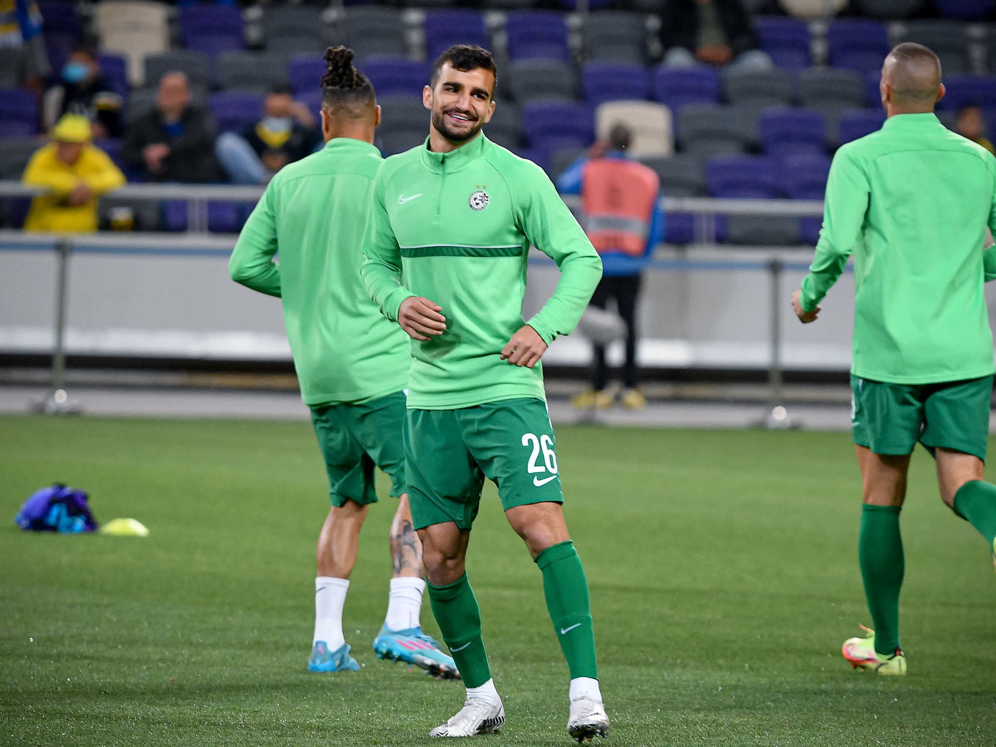 מחמוד ג'אבר, שחקן מכבי חיפה