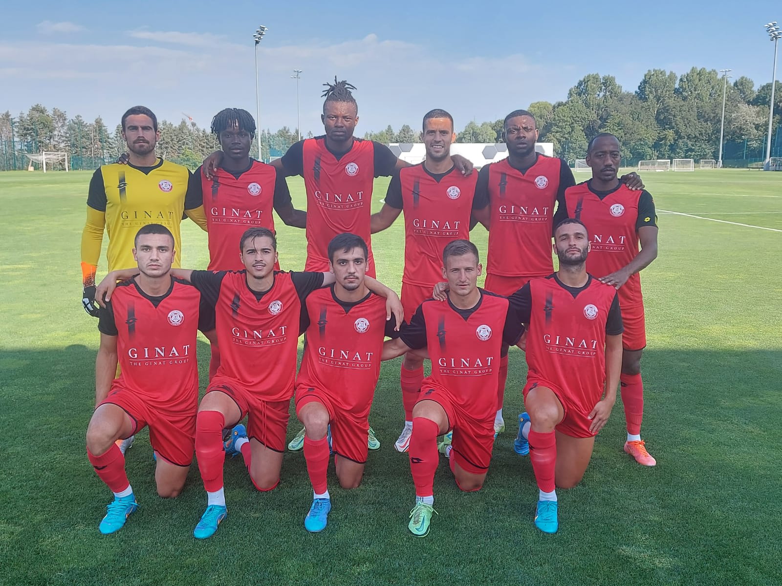 הרכב הפועל חדרה במשחק הכנה בבולגריה