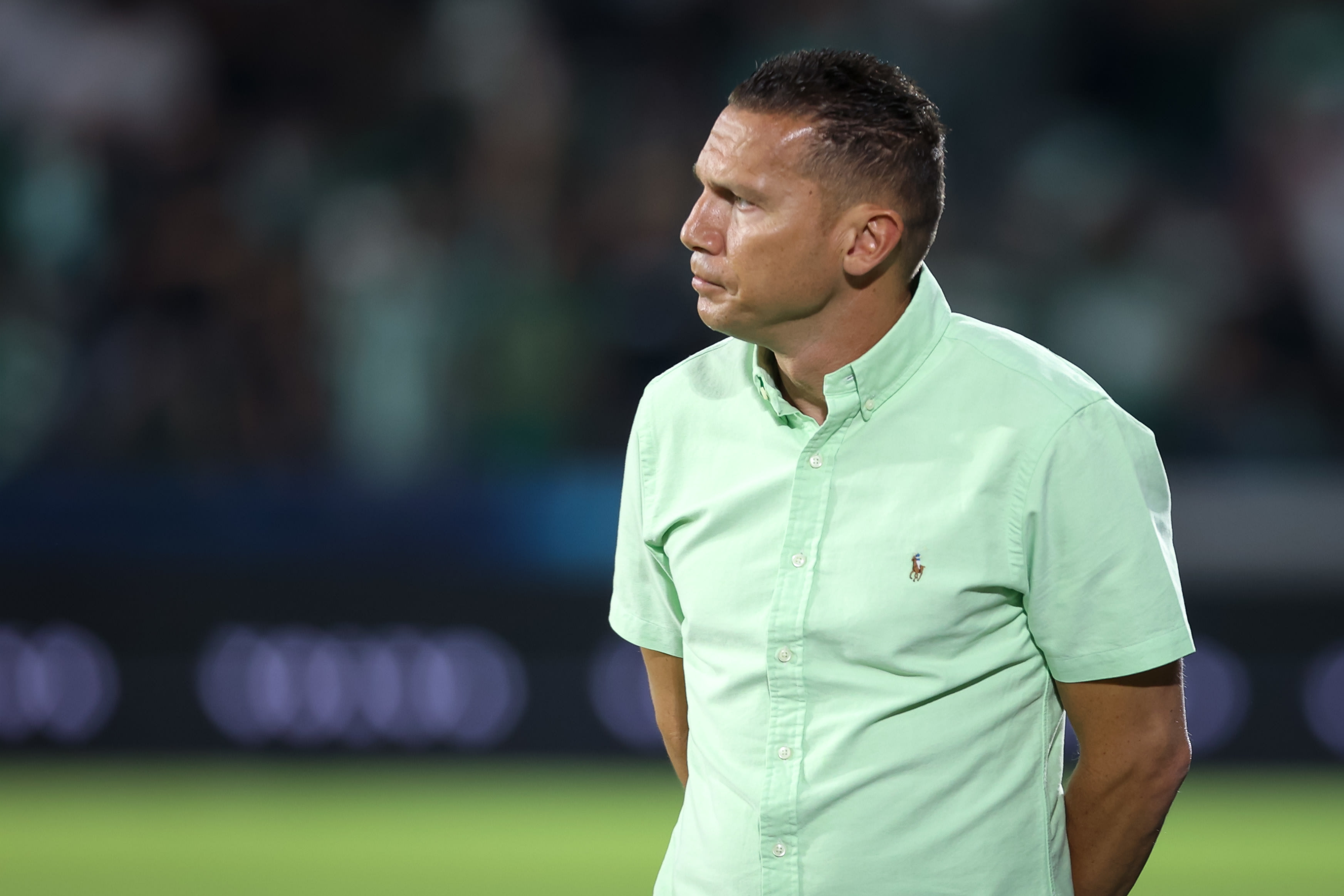 ברק בכר, מאמן מכבי חיפה מול אולימפיאקוס