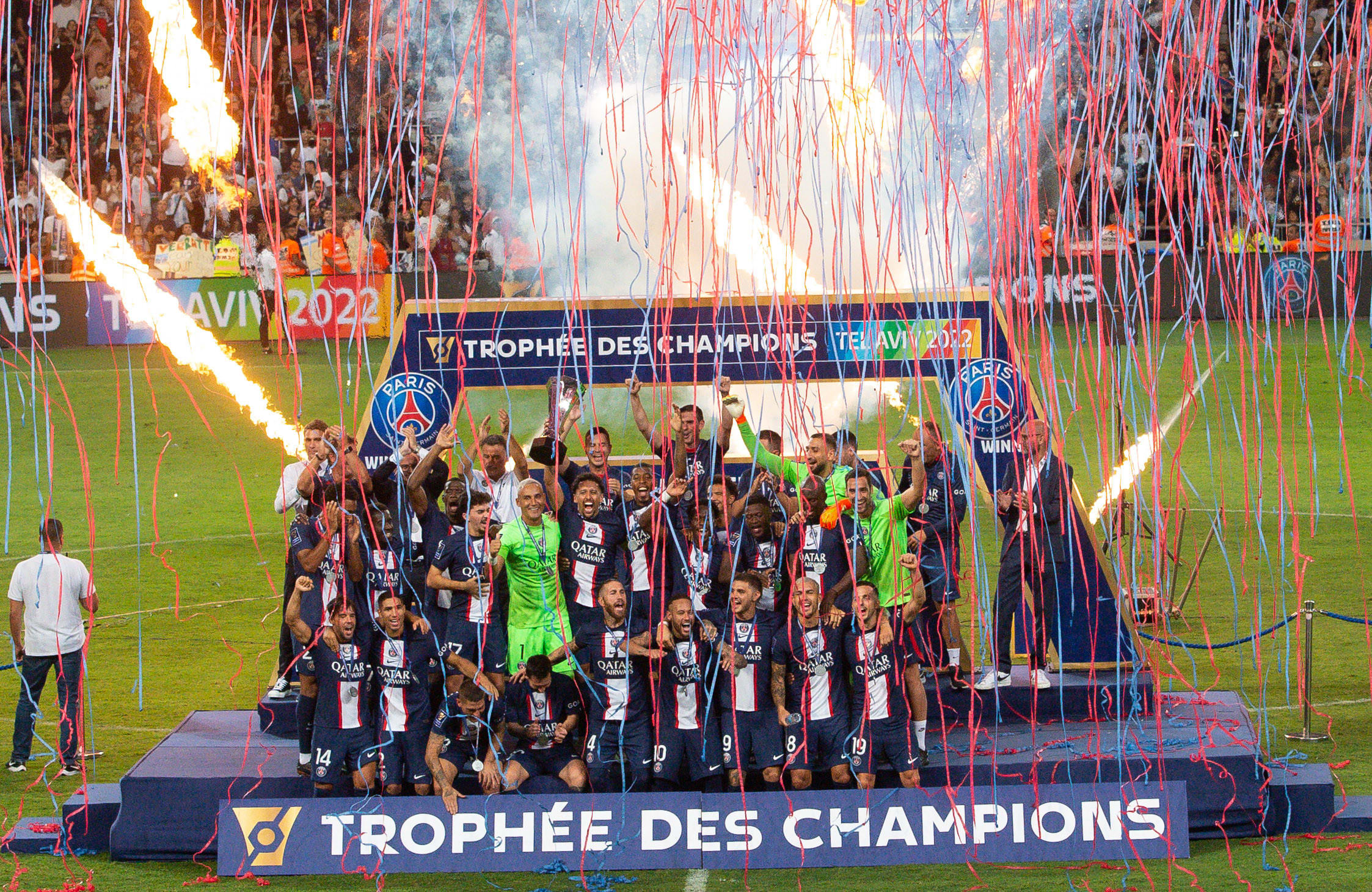 פריז סן ז'רמן זוכת הסופר קאפ הצרפתי