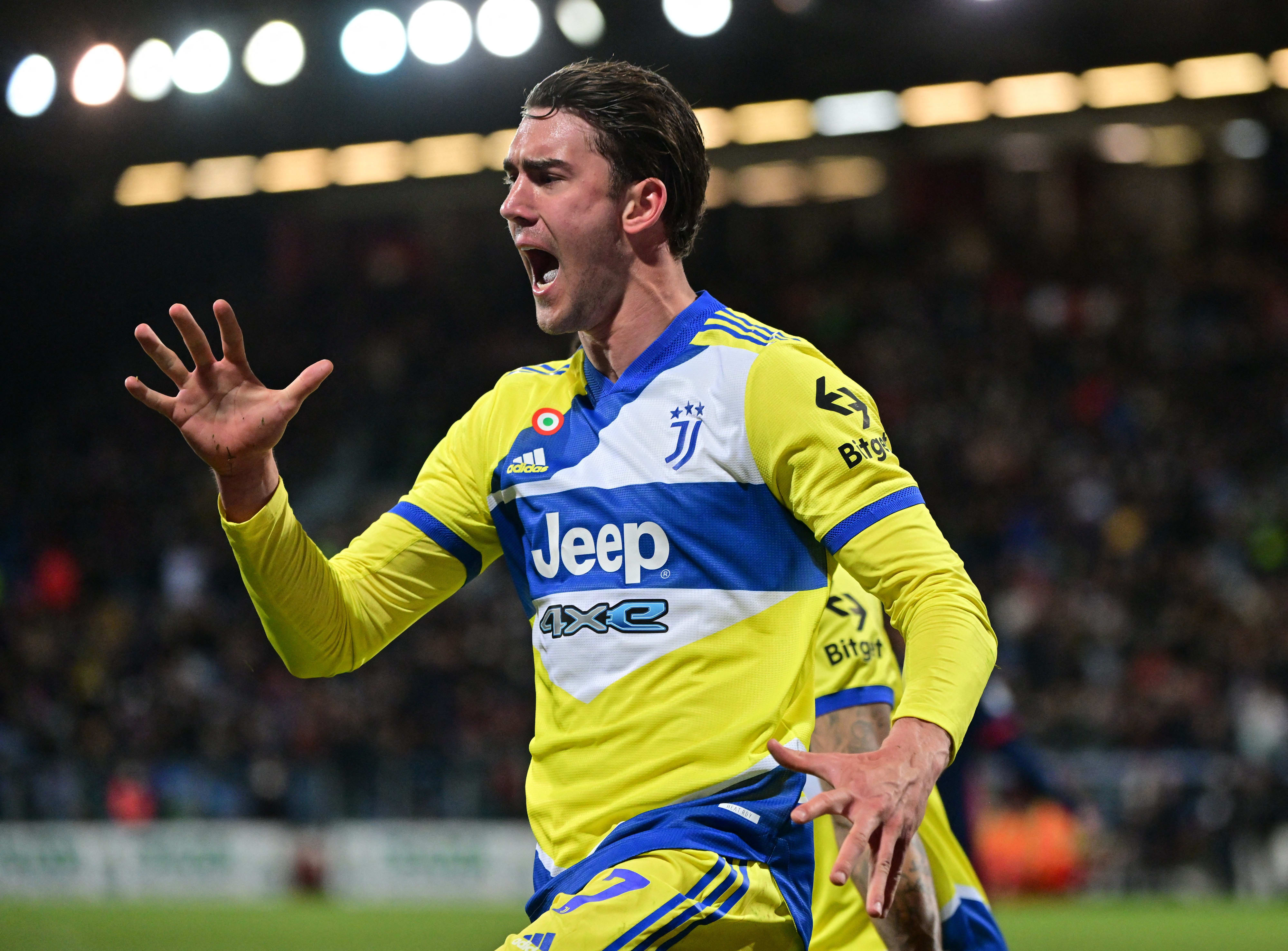 דושאן ולאחוביץ', שחקן יובנטוס חוגג