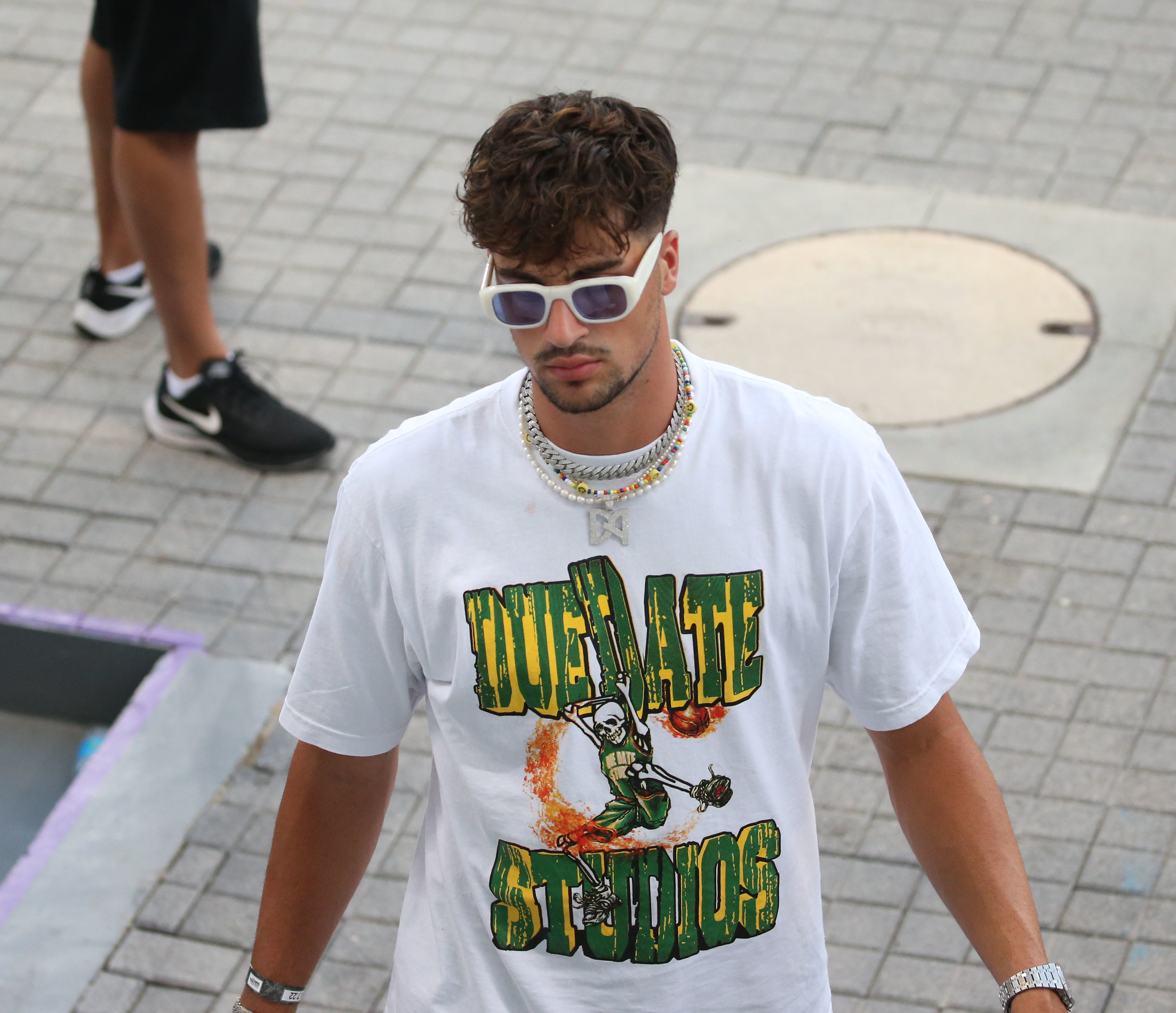 הכדורסלן דני אבדיה באימון פריז סן ז'רמן