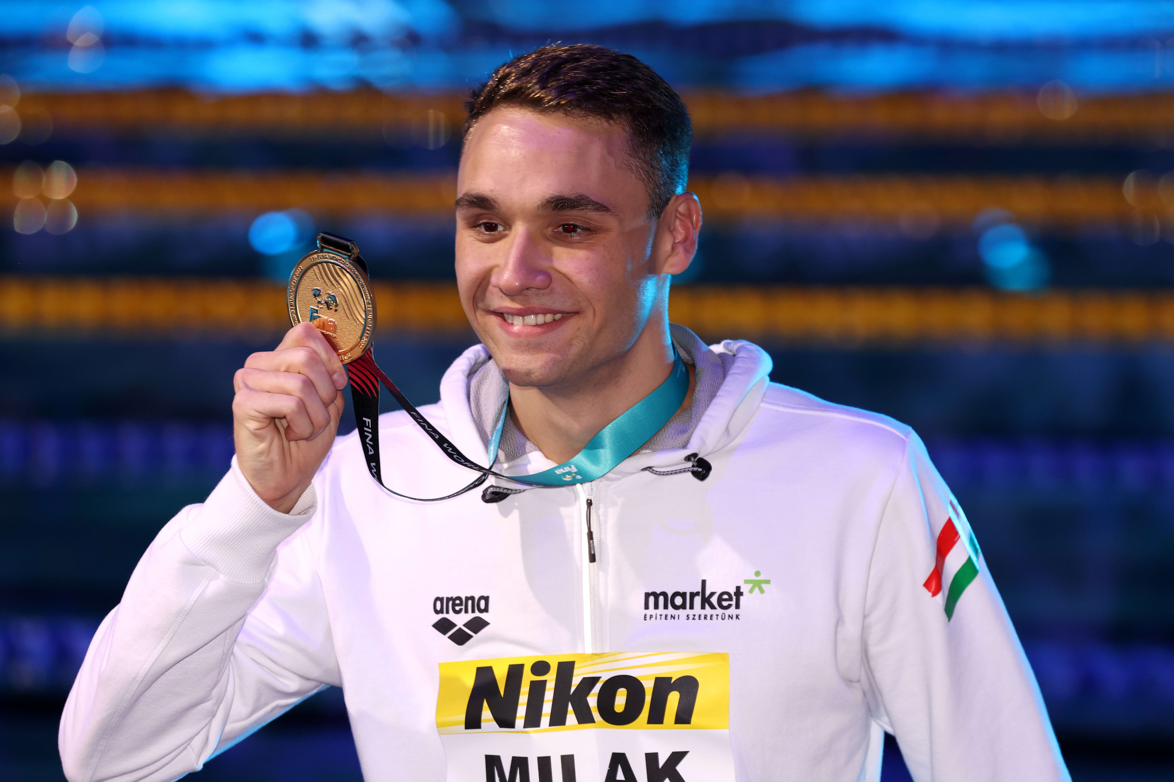 כרישטוף מילאק, שחיין הונגרי