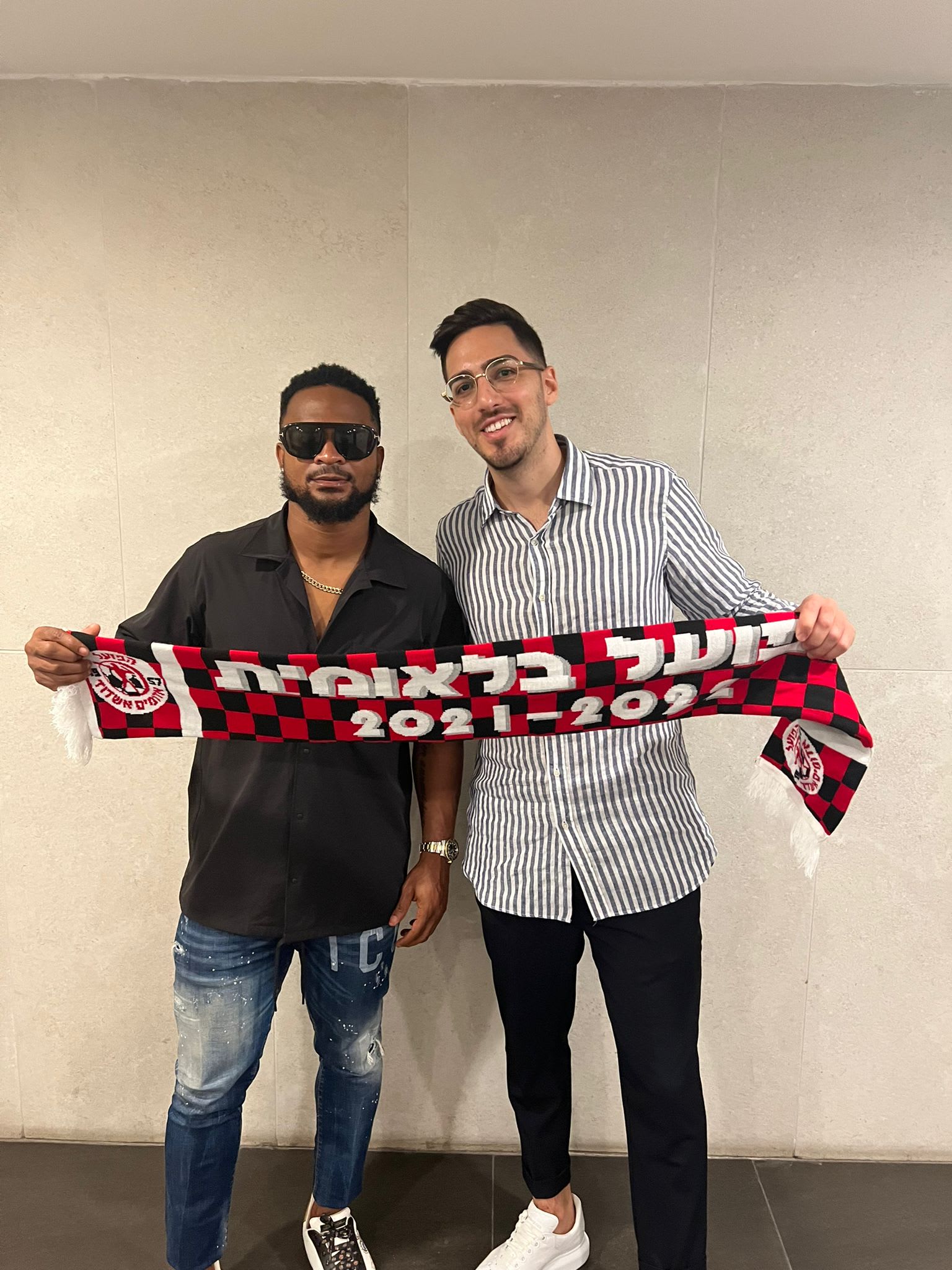 צ'יקו אופואדו מוצג כשחקן הפועל אדומים אשדוד