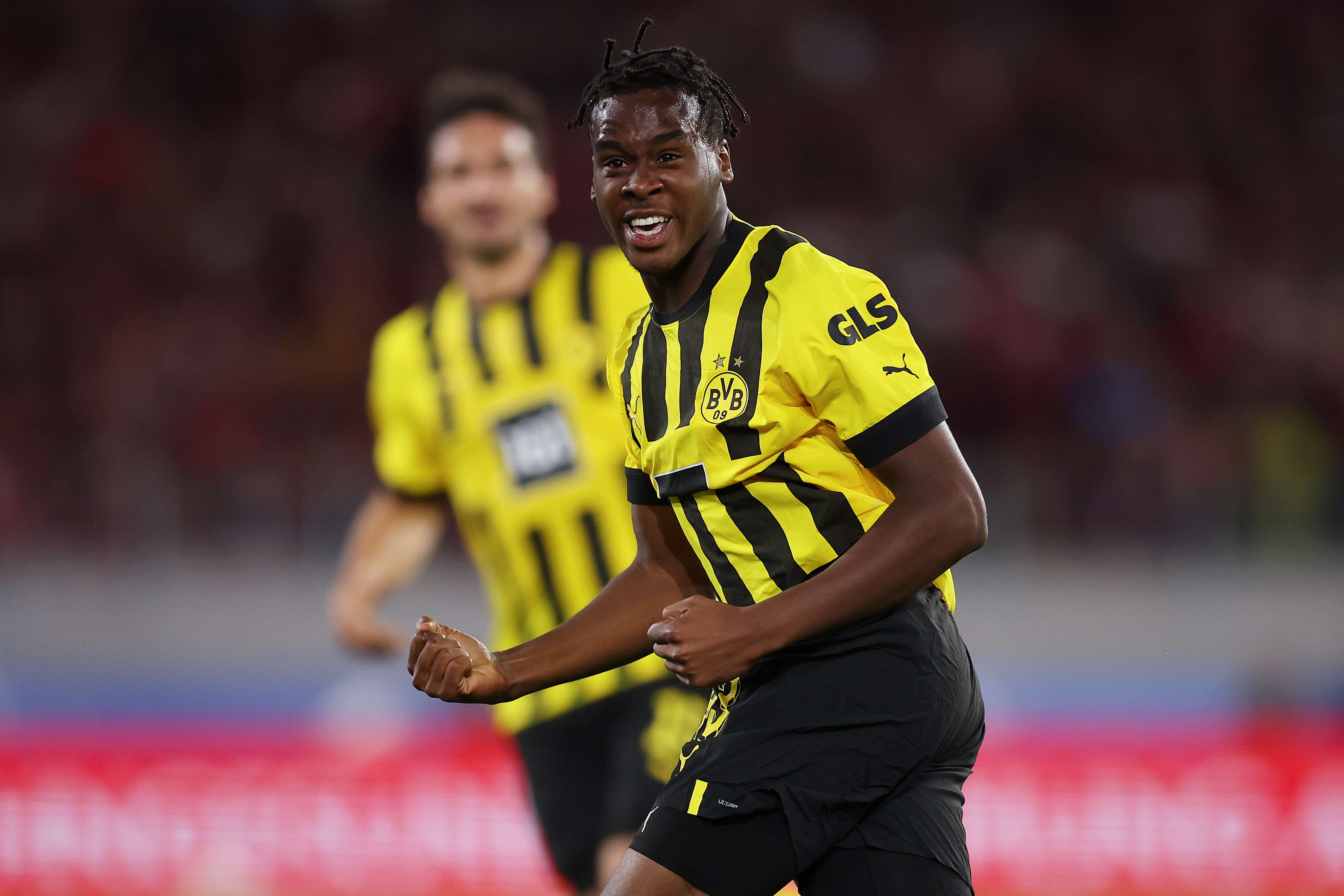 ג'יימי ביינו גיטנס, שחקן בורוסיה דורטמונד חוגג