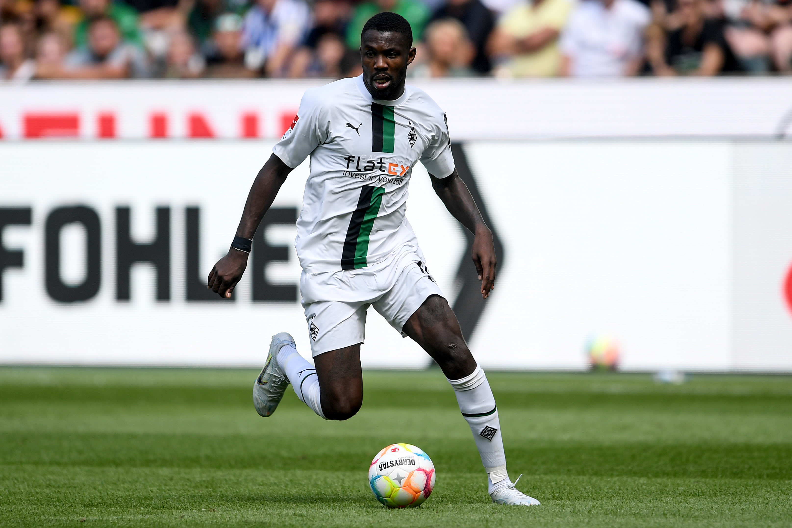 Borussia Mönchengladbach player Marcus Thuram