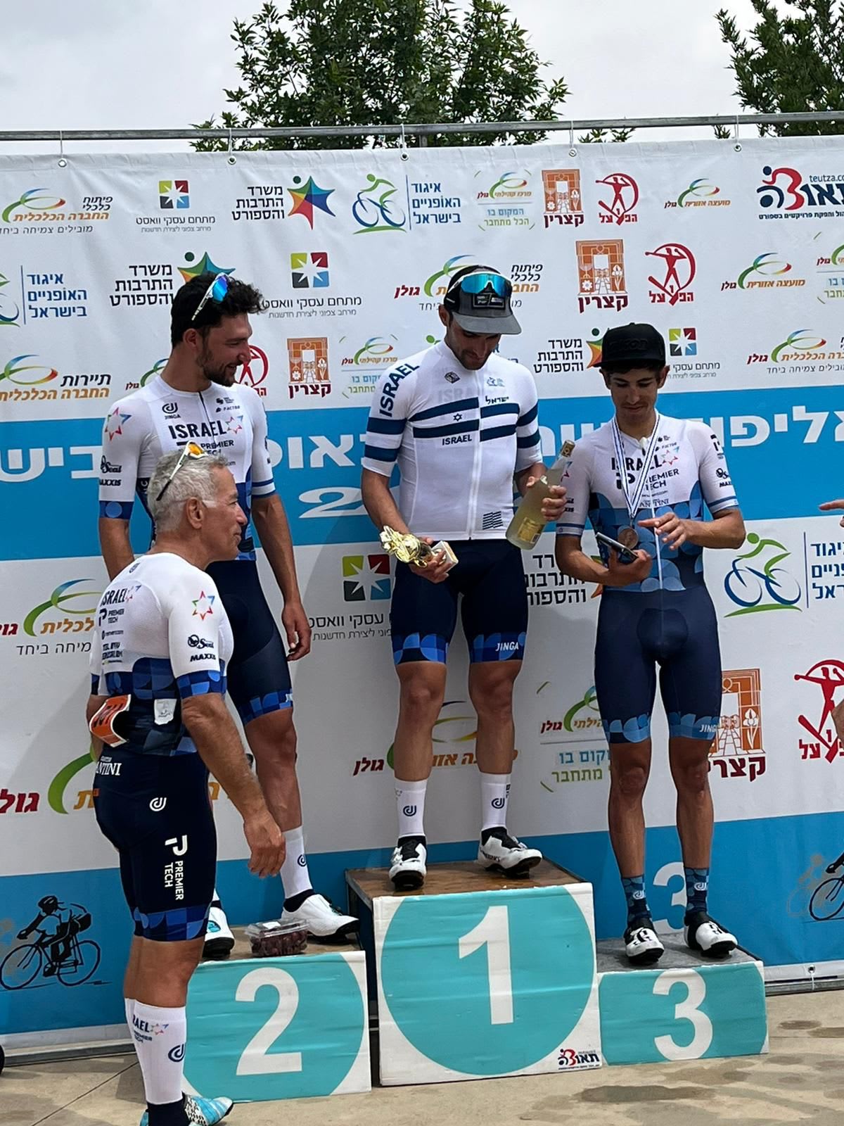 איתמר איינהורן זוכה באליפות ישראל באופניים