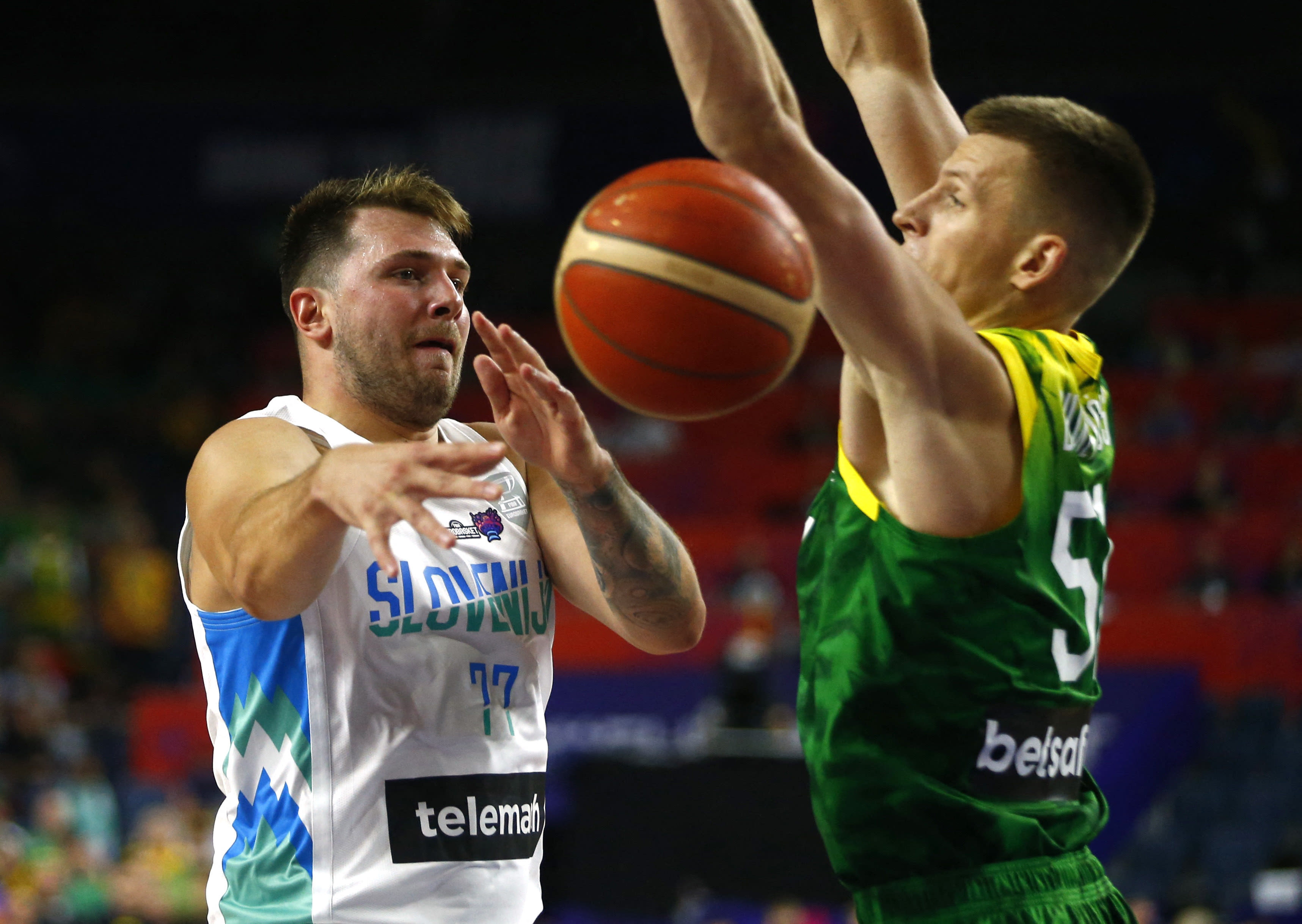 שחקן נבחרת סלובניה לוקה דונצ'יץ'